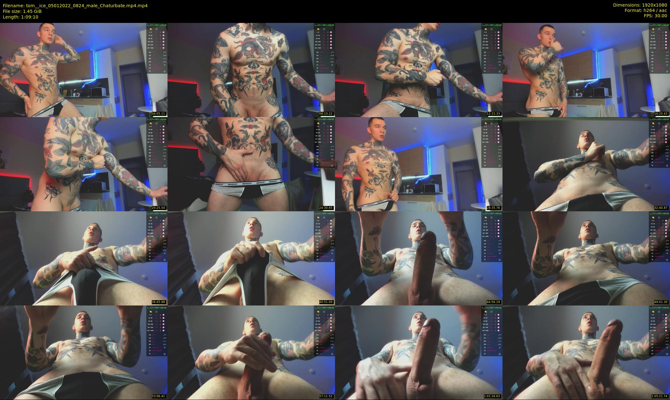 tom__ice — 70 minute Chaturbate male cam show recording, 1080p, Jan 5, 2022