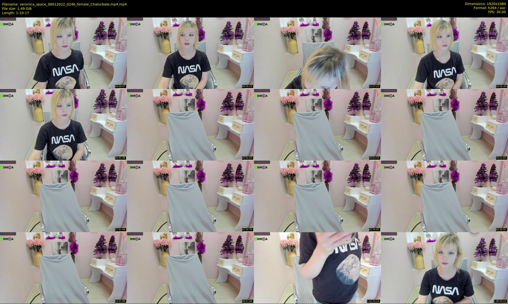 veronica_space — 71 minute Chaturbate female cam show recording, 1080p, Jan 6, 2022