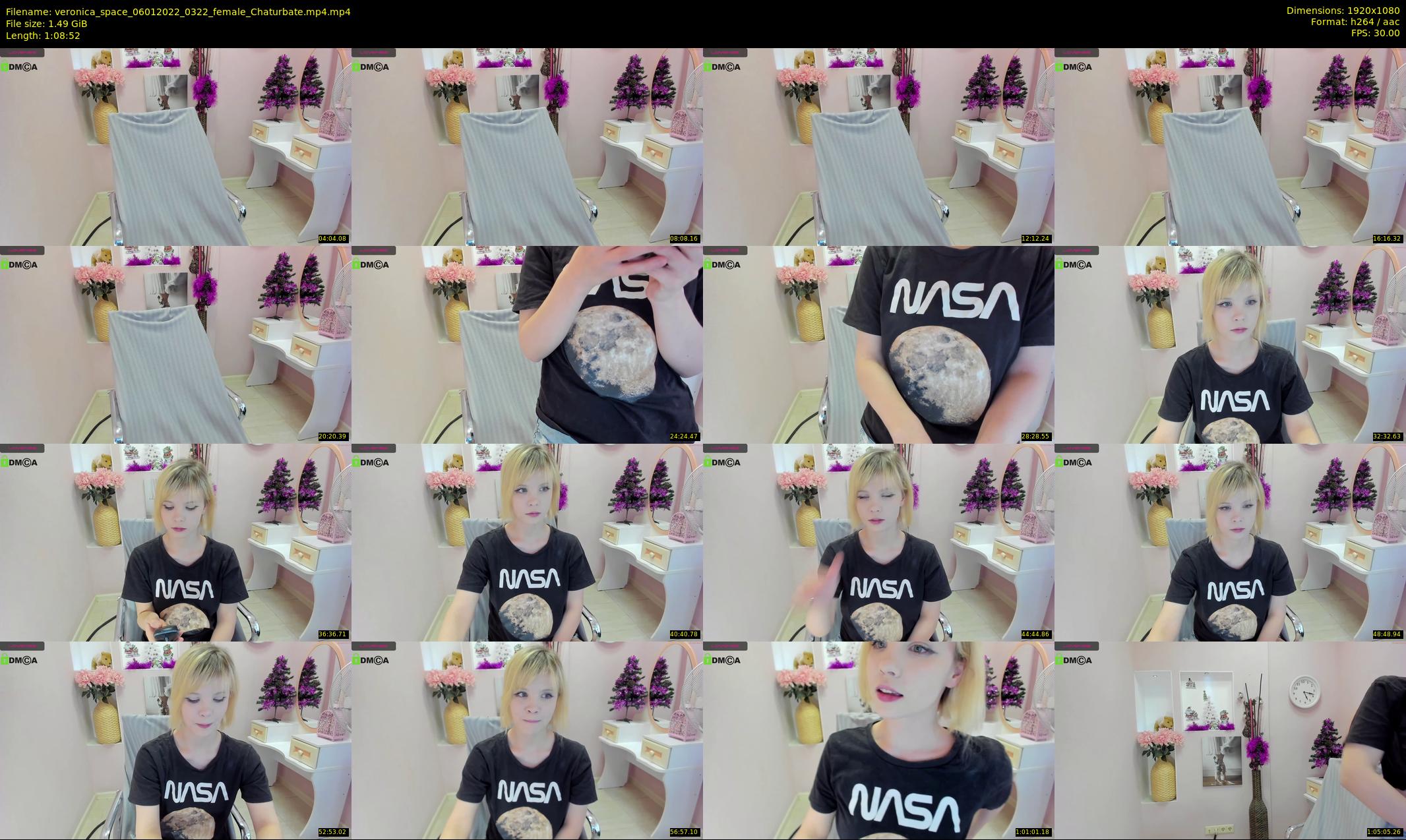 veronica_space — 69 minute Chaturbate female cam show recording, 1080p, Jan 6, 2022
