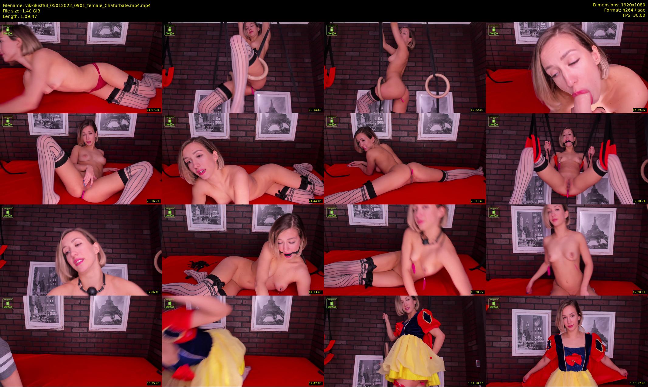 vikkilustful — 70 minute Chaturbate female cam show recording, 1080p, Jan 5, 2022
