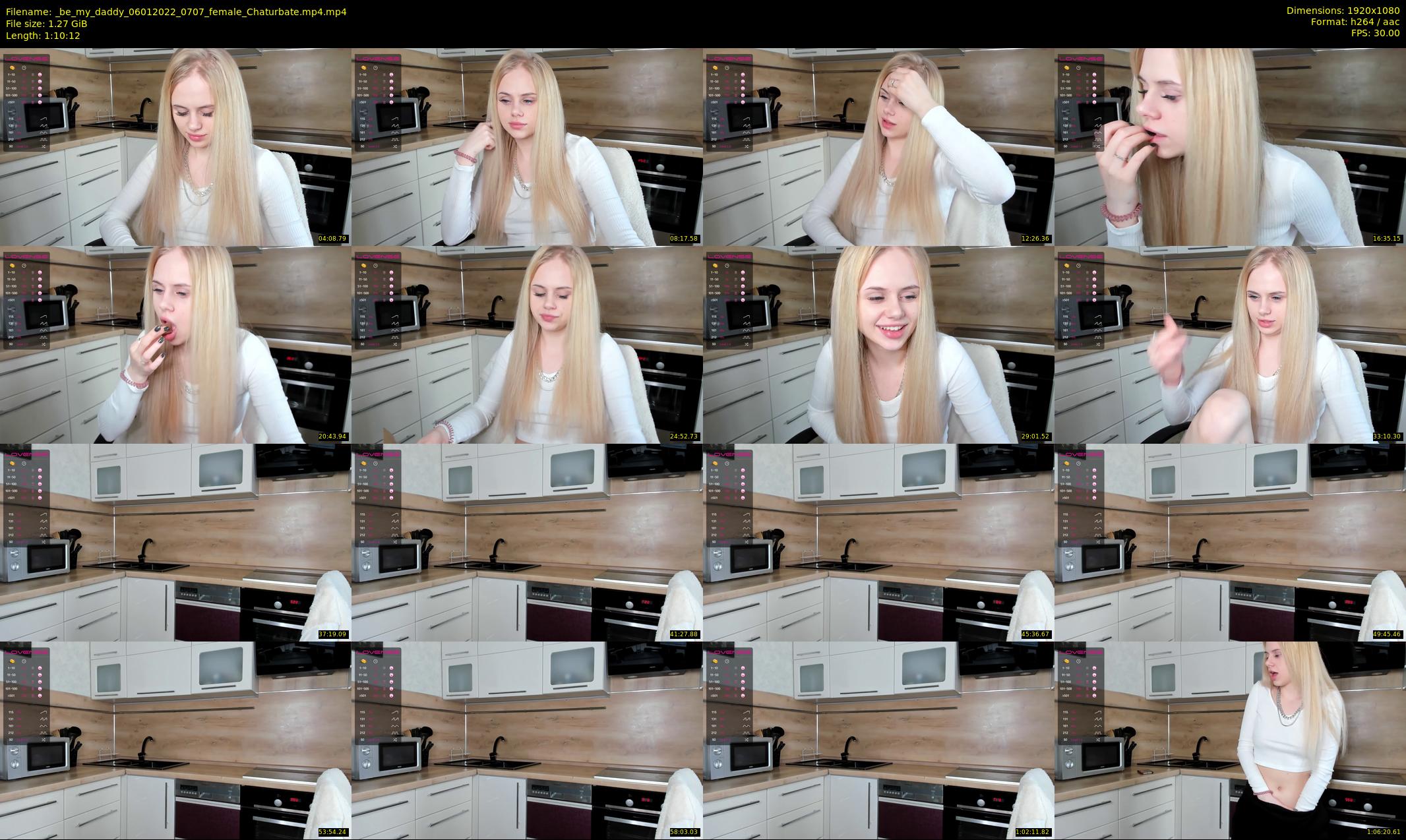 _be_my_daddy — 71 minute Chaturbate female cam show recording, 1080p, Jan 6, 2022