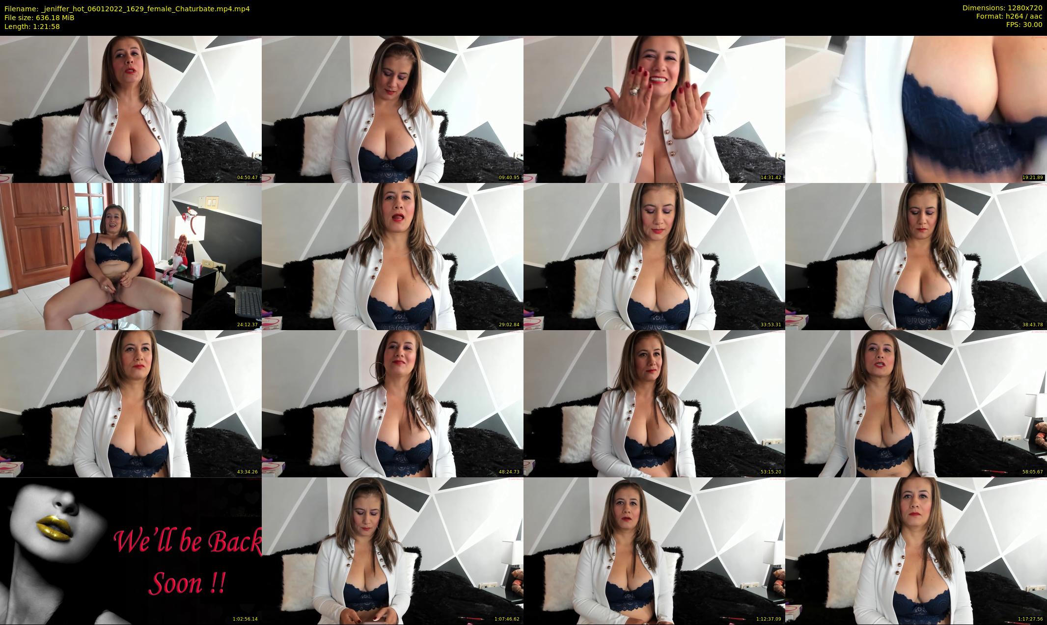 _jeniffer_hot — 82 minute Chaturbate female cam show recording, 720p, Jan 6, 2022