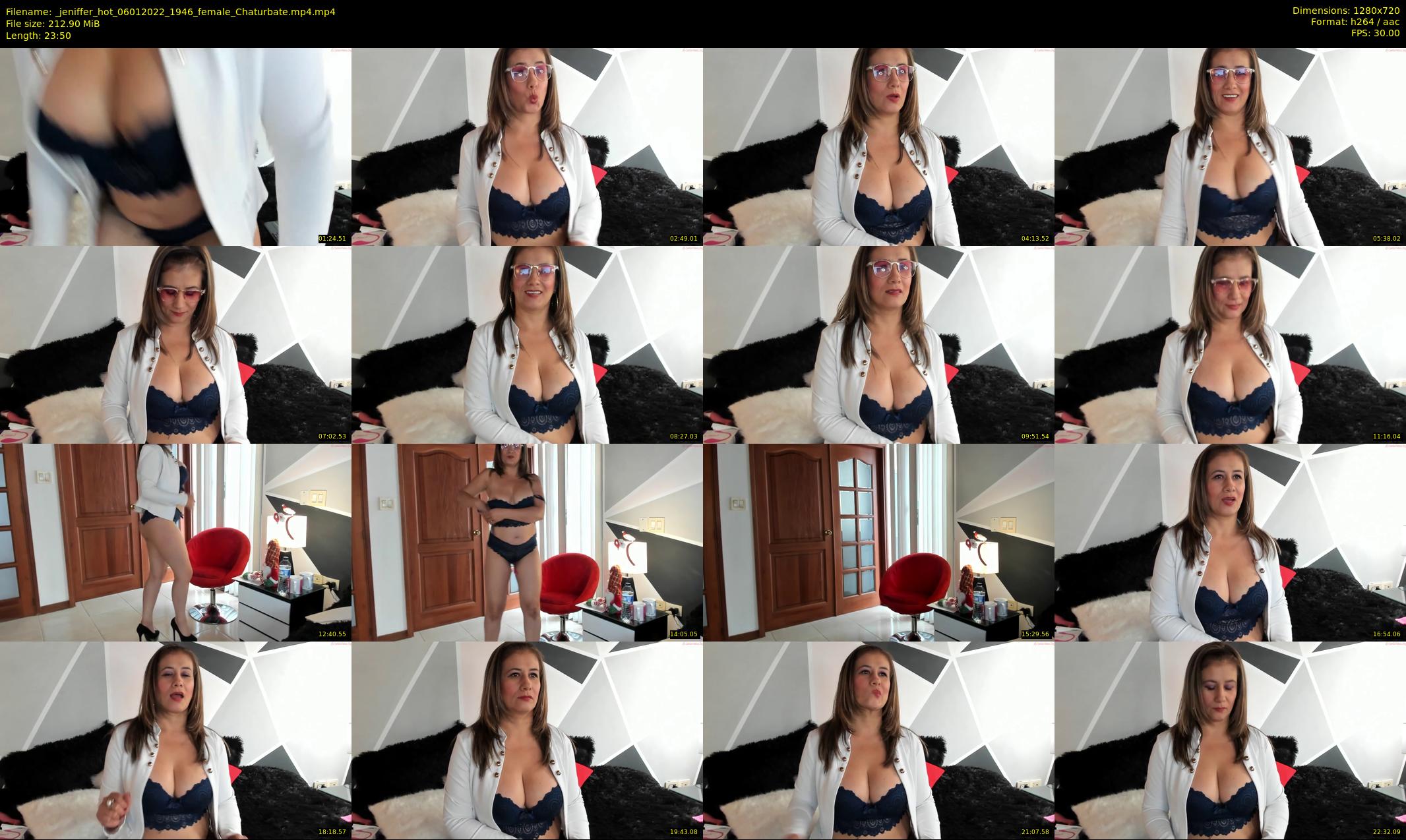 _jeniffer_hot — 24 minute Chaturbate female cam show recording, 720p, Jan 6, 2022