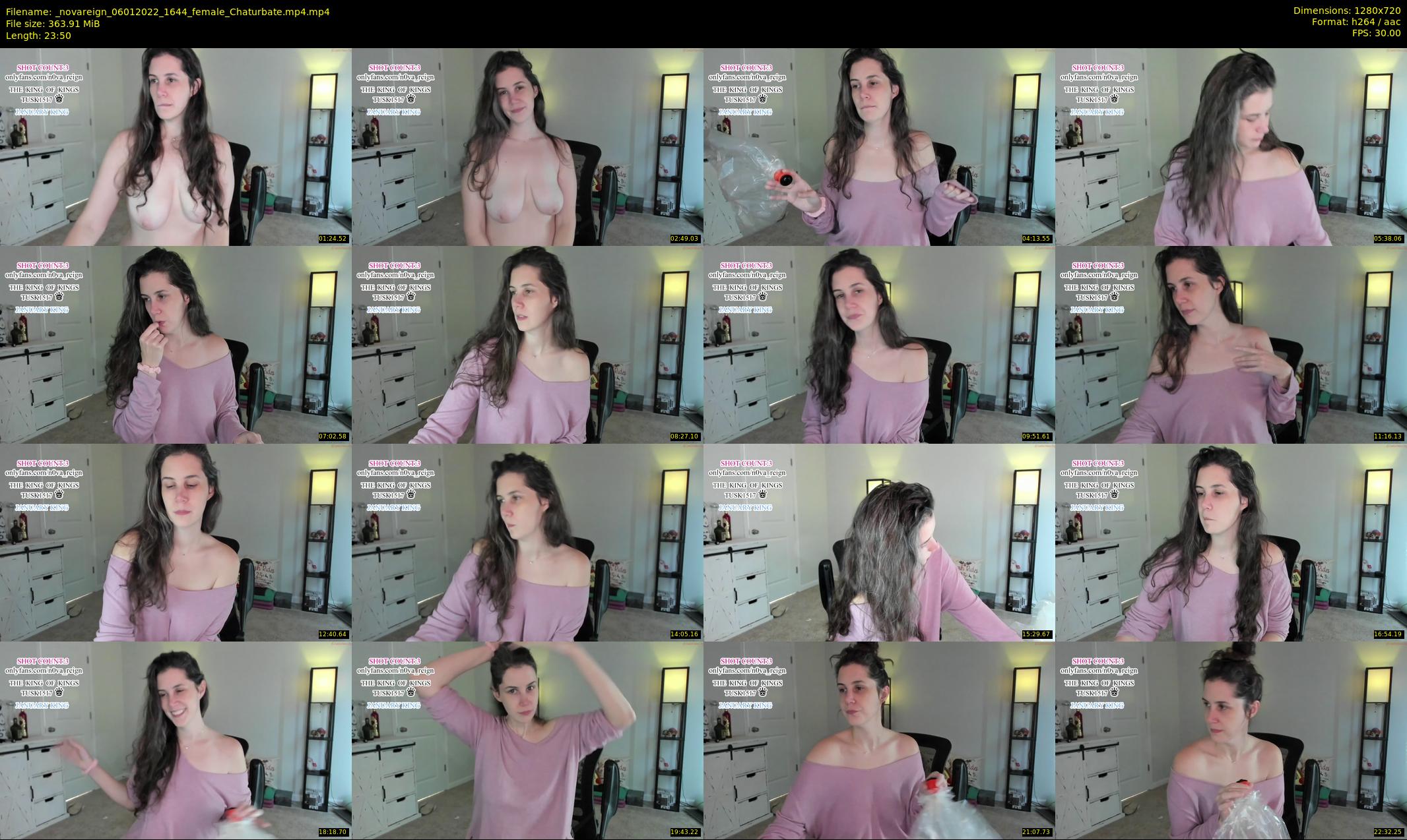 _novareign — 24 minute Chaturbate female cam show recording, 720p, Jan 6, 2022