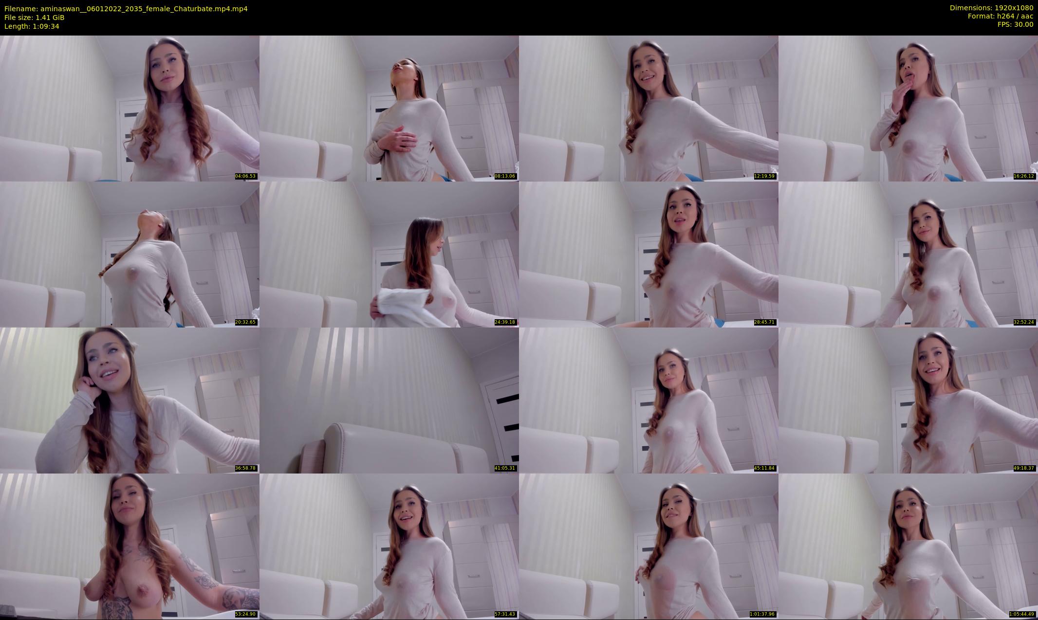 aminaswan_ — 70 minute Chaturbate female cam show recording, 1080p, Jan 6, 2022