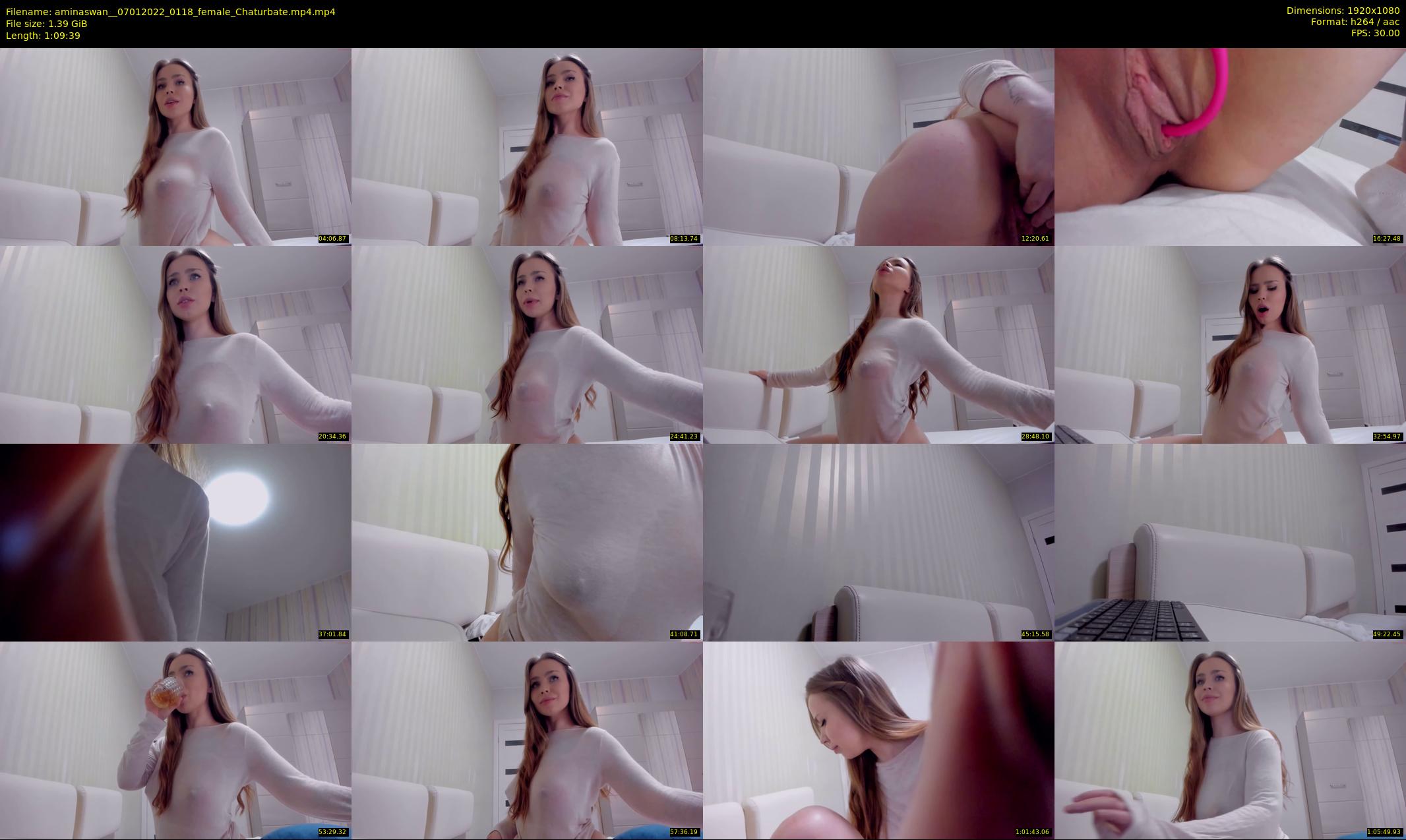 aminaswan_ — 70 minute Chaturbate female cam show recording, 1080p, Jan 7, 2022