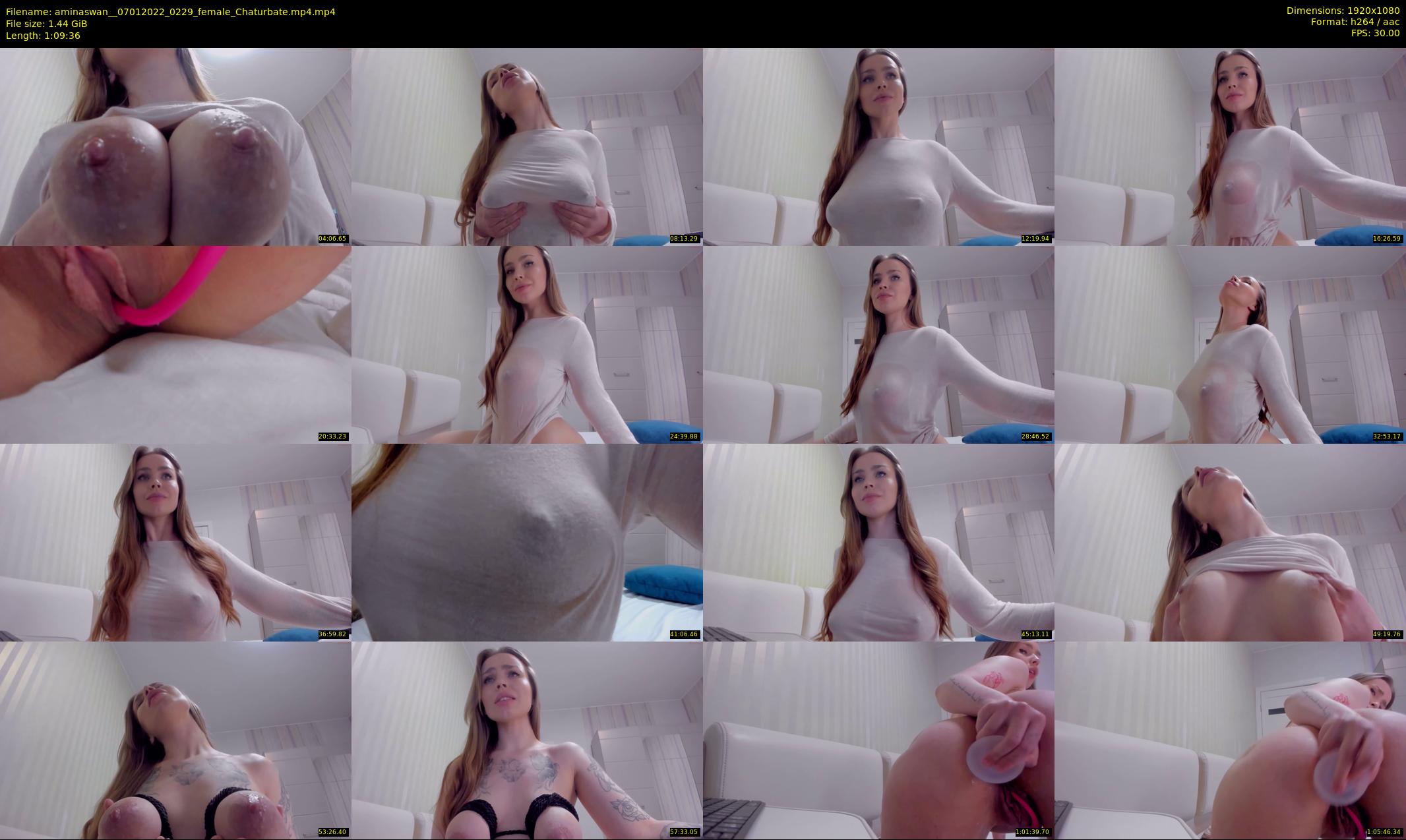 aminaswan_ — 70 minute Chaturbate female cam show recording, 1080p, Jan 7, 2022