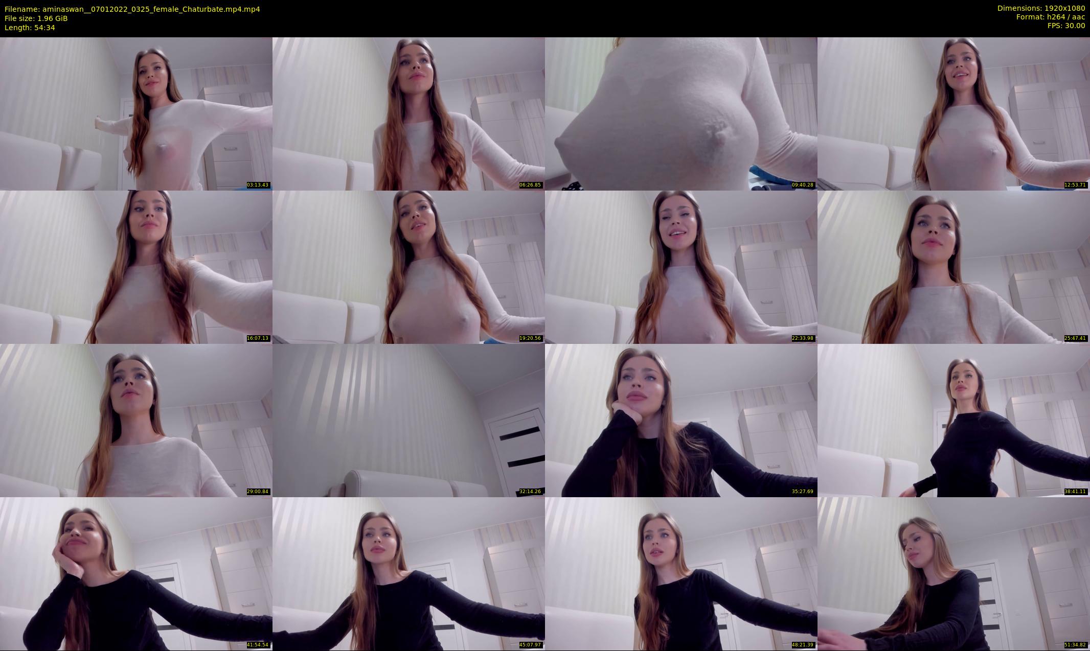 aminaswan_ — 55 minute Chaturbate female cam show recording, 1080p, Jan 7, 2022