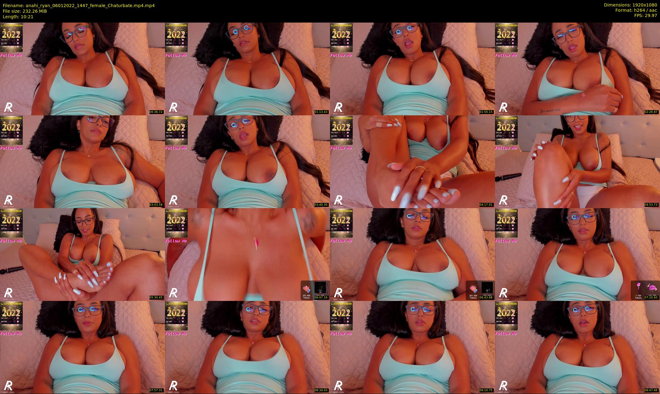anahi_ryan — 11 minute Chaturbate female cam show recording, 1080p, Jan 6, 2022