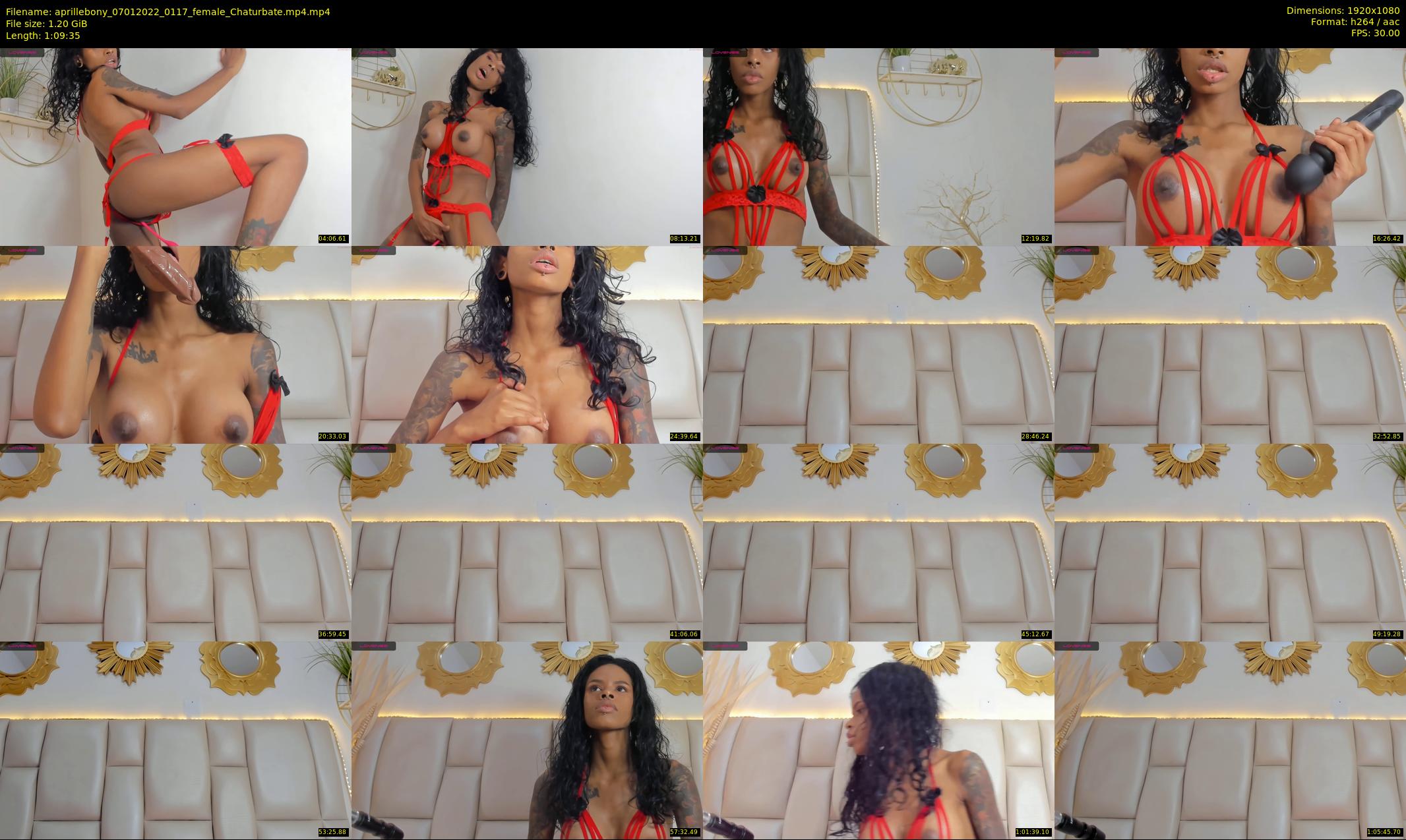 aprillebony — 70 minute Chaturbate female cam show recording, 1080p, Jan 7, 2022