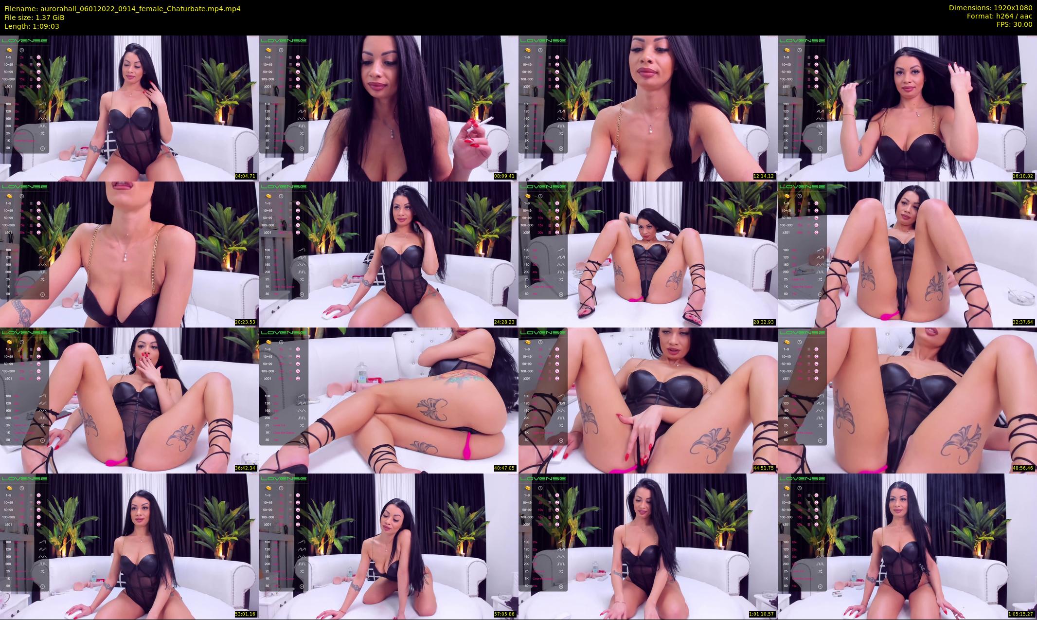 aurorahall — 70 minute Chaturbate female cam show recording, 1080p, Jan 6, 2022