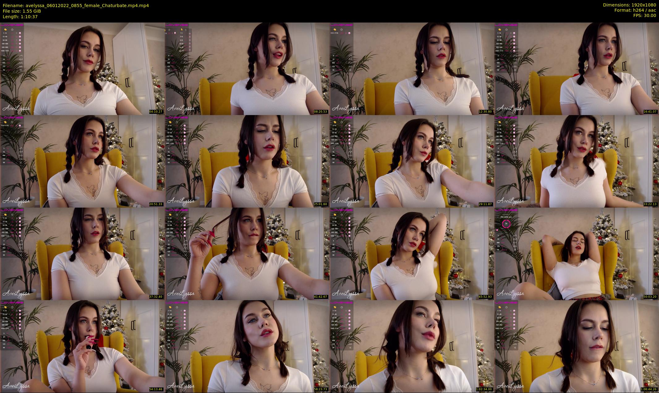 avelyssa — 71 minute Chaturbate female cam show recording, 1080p, Jan 6, 2022