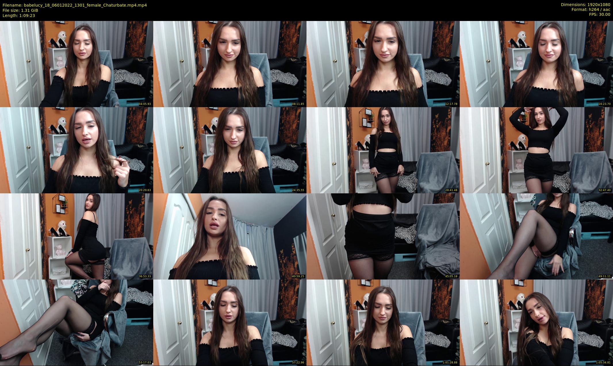 babelucy_18 — 70 minute Chaturbate female cam show recording, 1080p, Jan 6, 2022