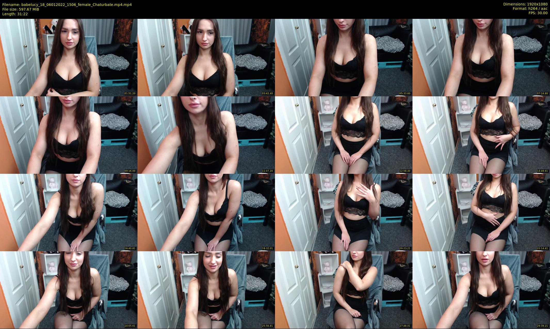 babelucy_18 — 32 minute Chaturbate female cam show recording, 1080p, Jan 6, 2022