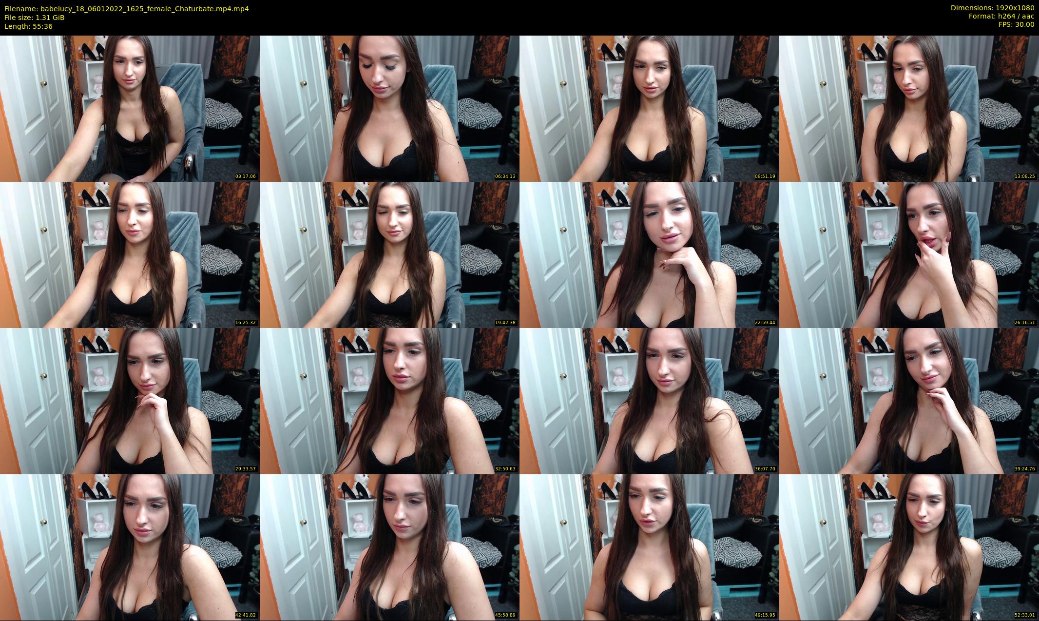 babelucy_18 — 56 minute Chaturbate female cam show recording, 1080p, Jan 6, 2022