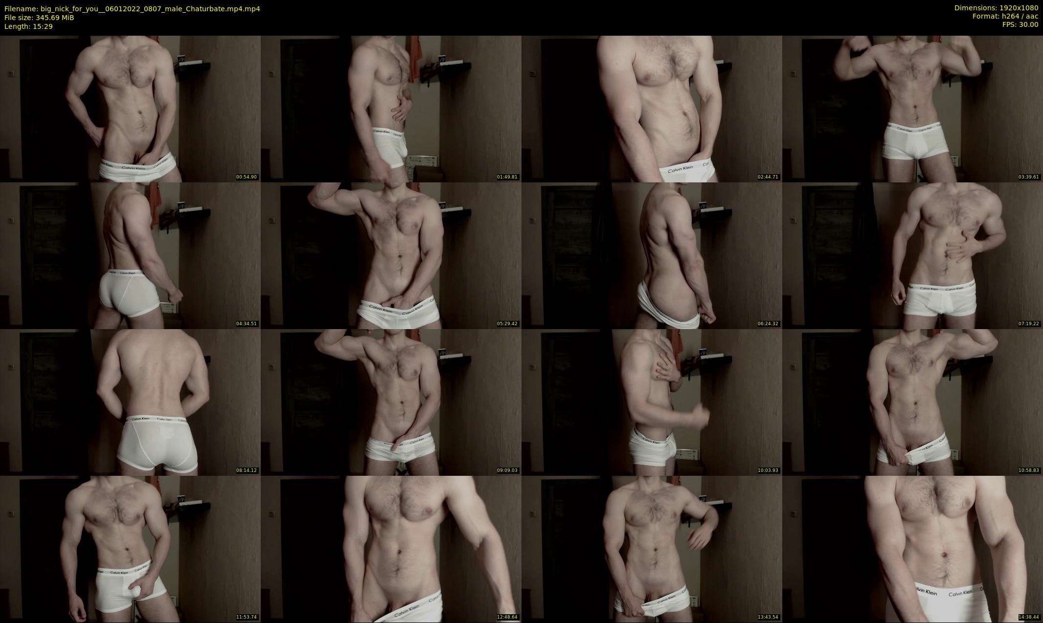 big_nick_for_you_ — 16 minute Chaturbate male cam show recording, 1080p, Jan 6, 2022