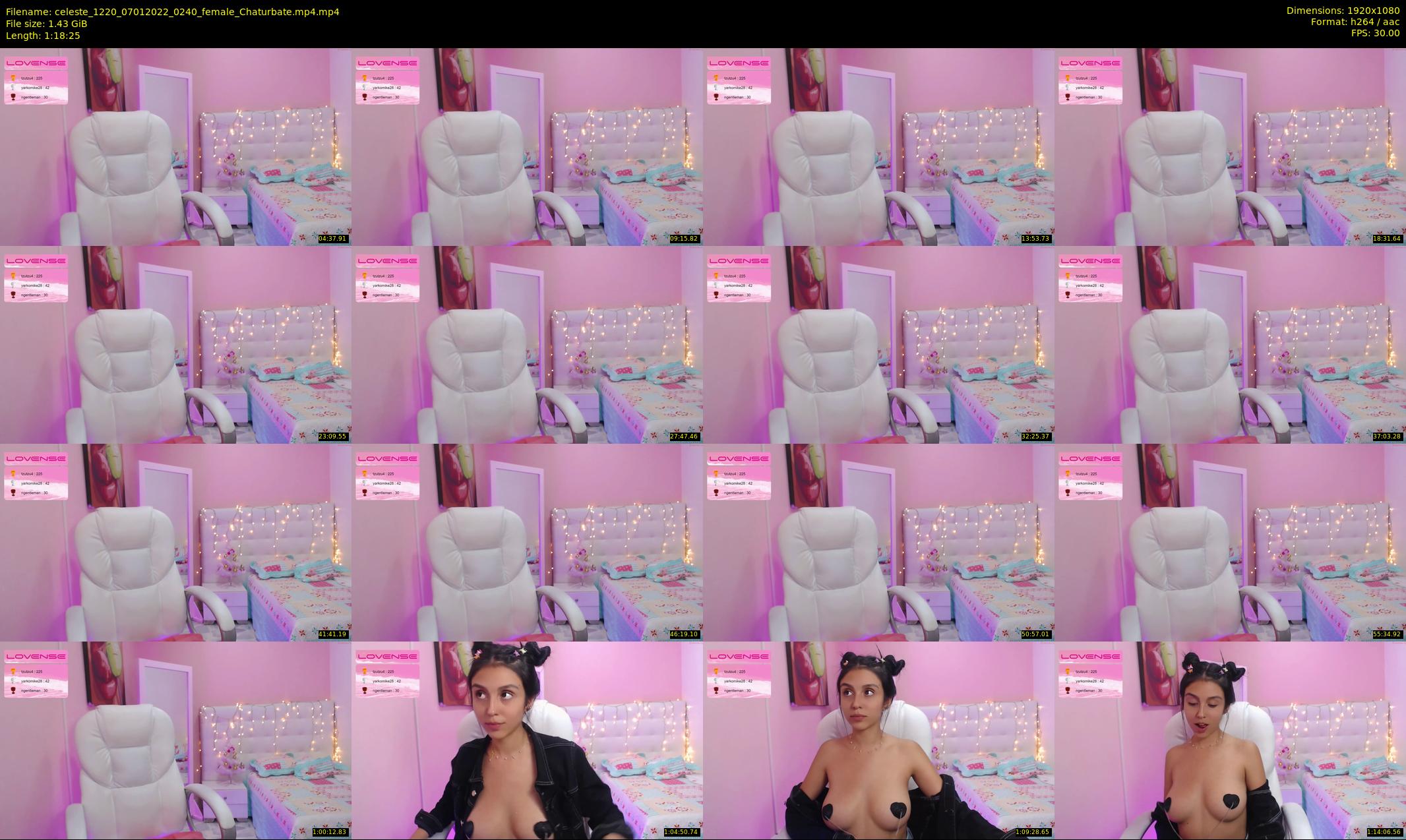celeste_1220 — 79 minute Chaturbate female cam show recording, 1080p, Jan 7, 2022