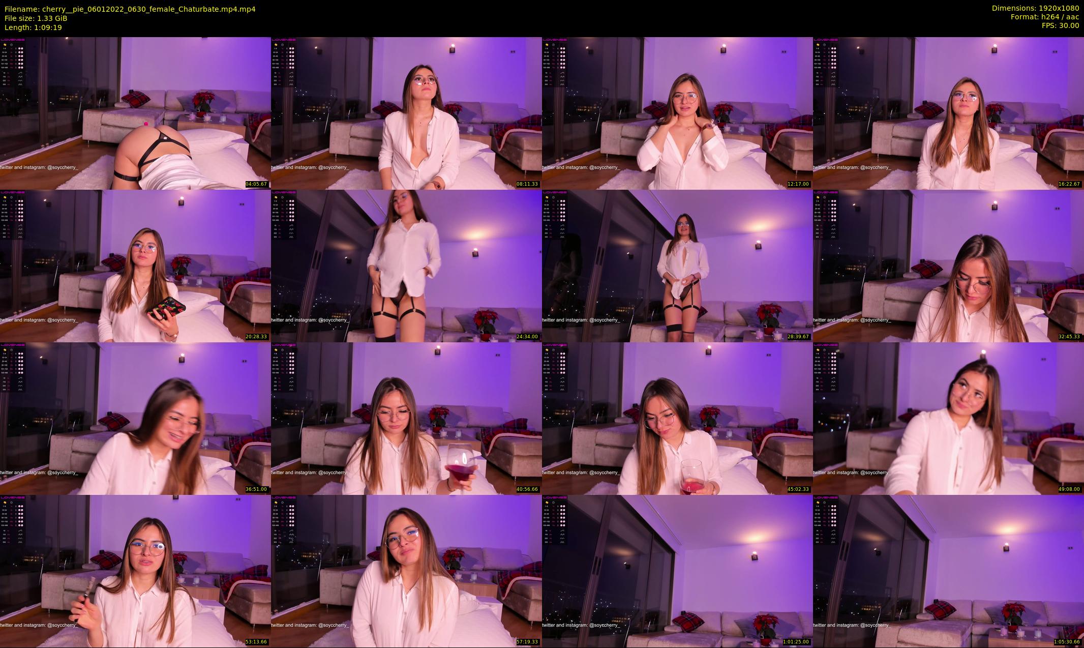 cherry__pie — 70 minute Chaturbate female cam show recording, 1080p, Jan 6, 2022