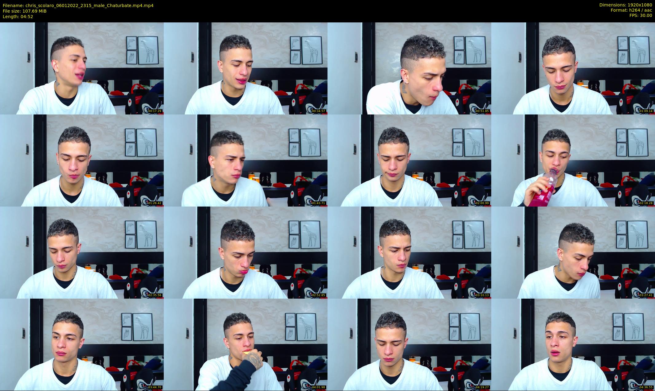 chris_scolaro — 5 minute Chaturbate male cam show recording, 1080p, Jan 6, 2022
