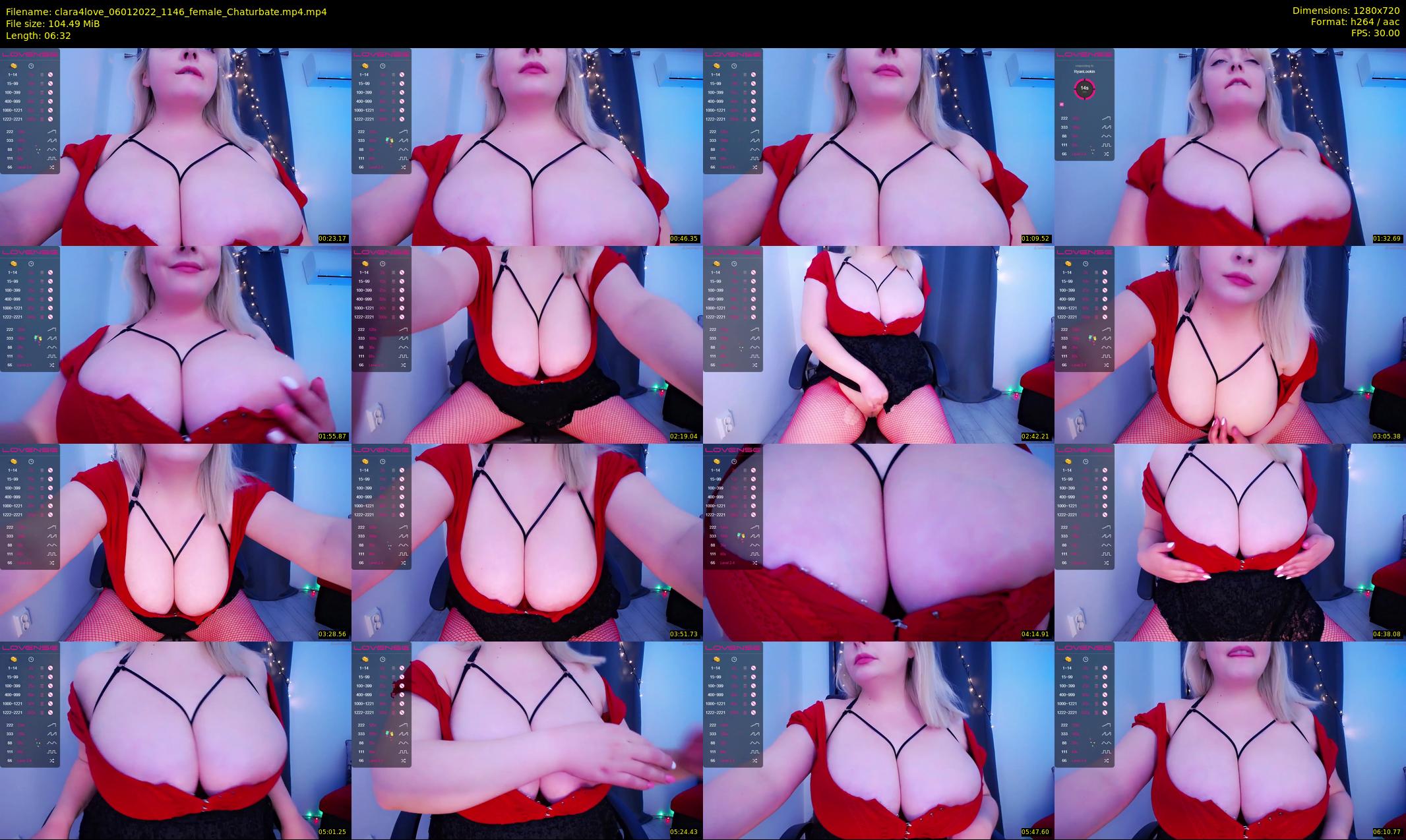 clara4love — 7 minute Chaturbate female cam show recording, 720p, Jan 6, 2022