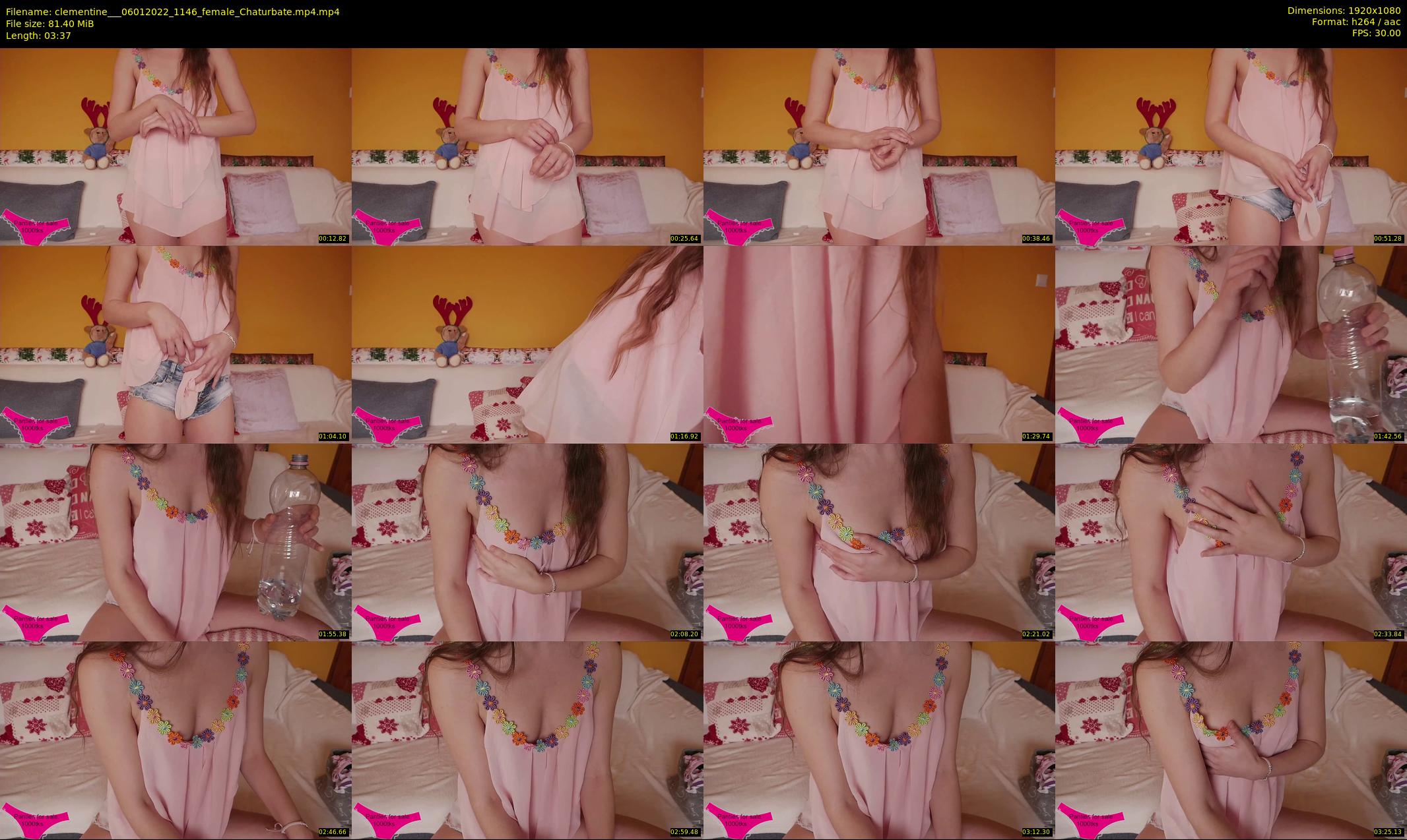 clementine__ — 4 minute Chaturbate female cam show recording, 1080p, Jan 6, 2022