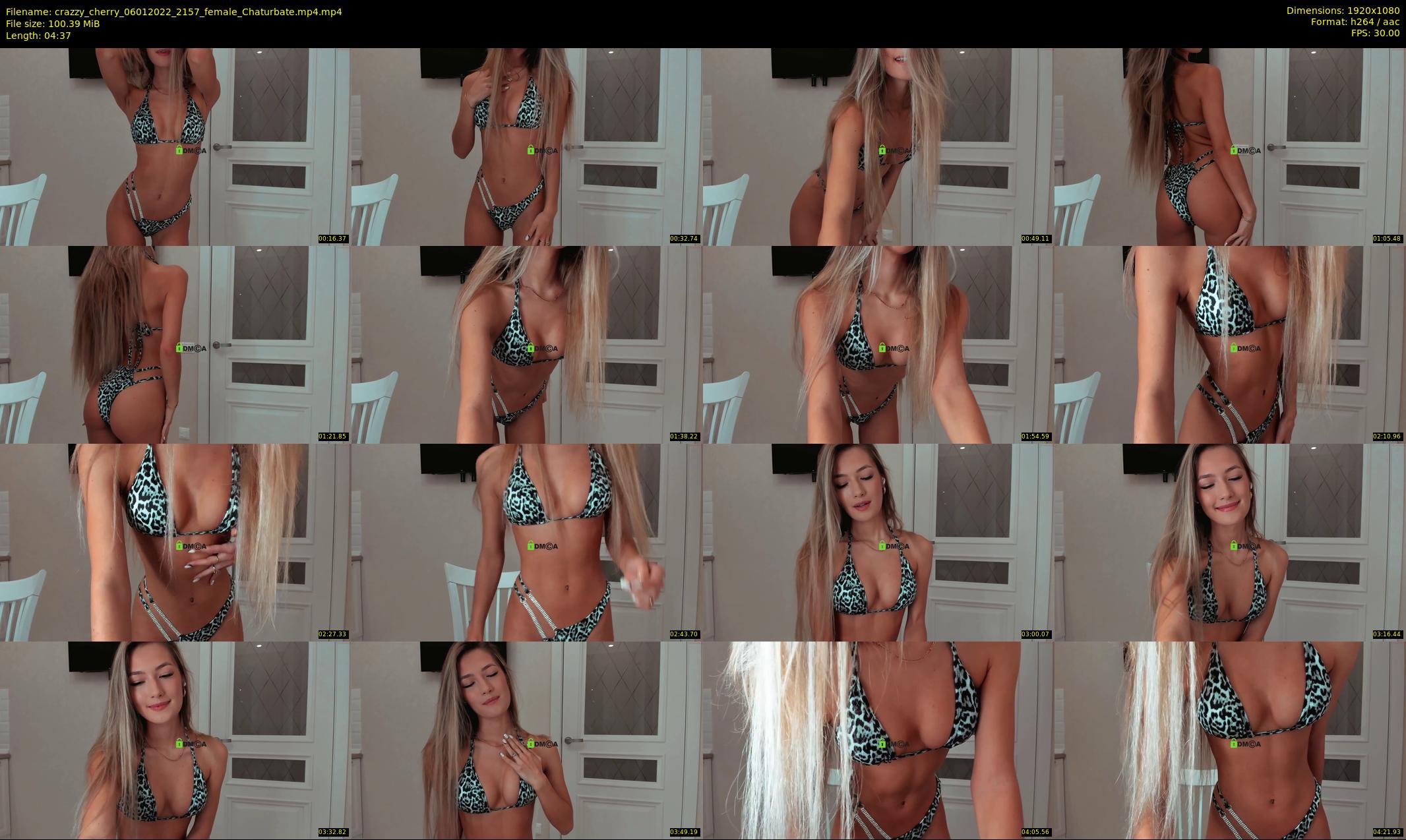 crazzy_cherry — 5 minute Chaturbate female cam show recording, 1080p, Jan 6, 2022