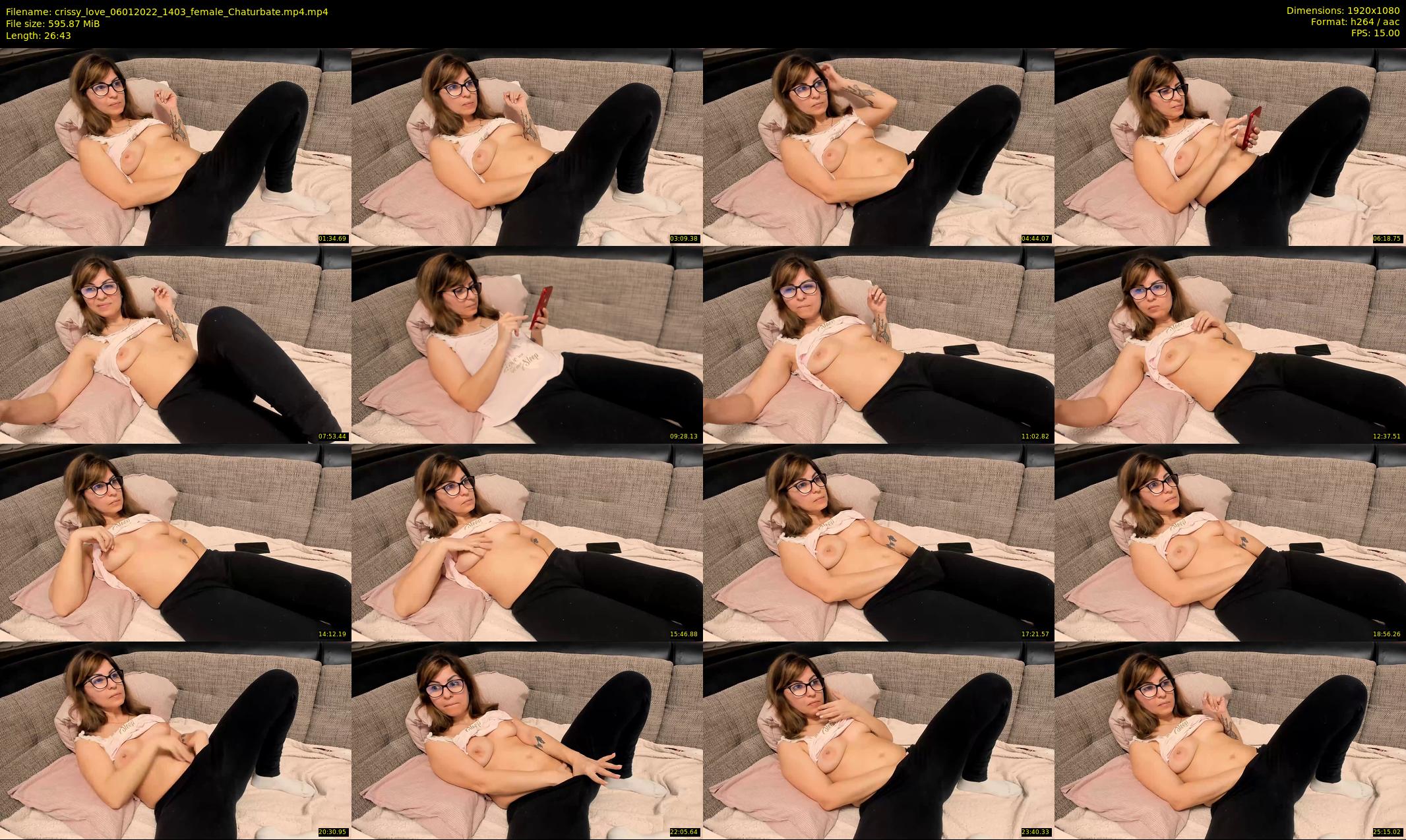 crissy_love — 27 minute Chaturbate female cam show recording, 1080p, Jan 6, 2022
