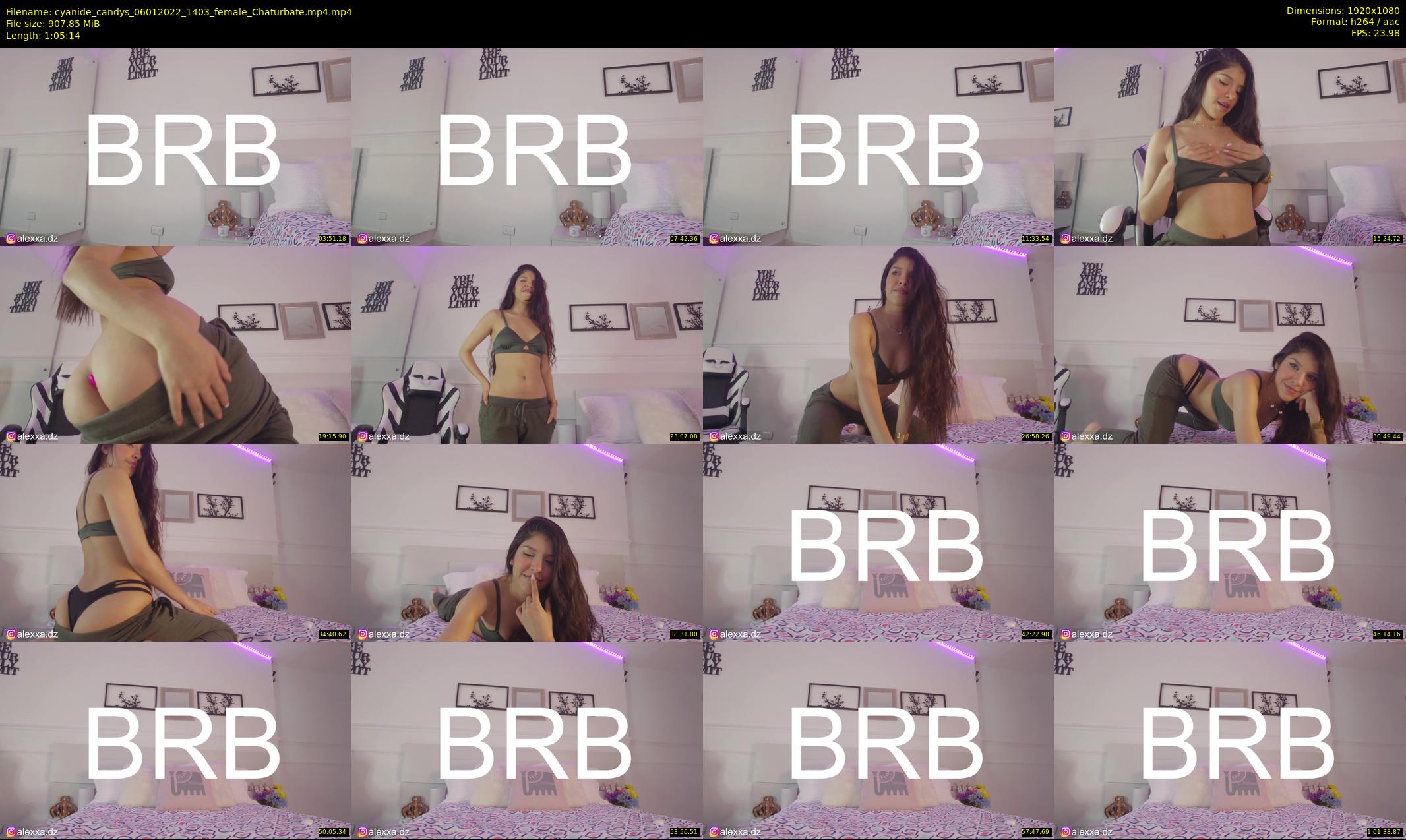cyanide_candys — 66 minute Chaturbate female cam show recording, 1080p, Jan 6, 2022