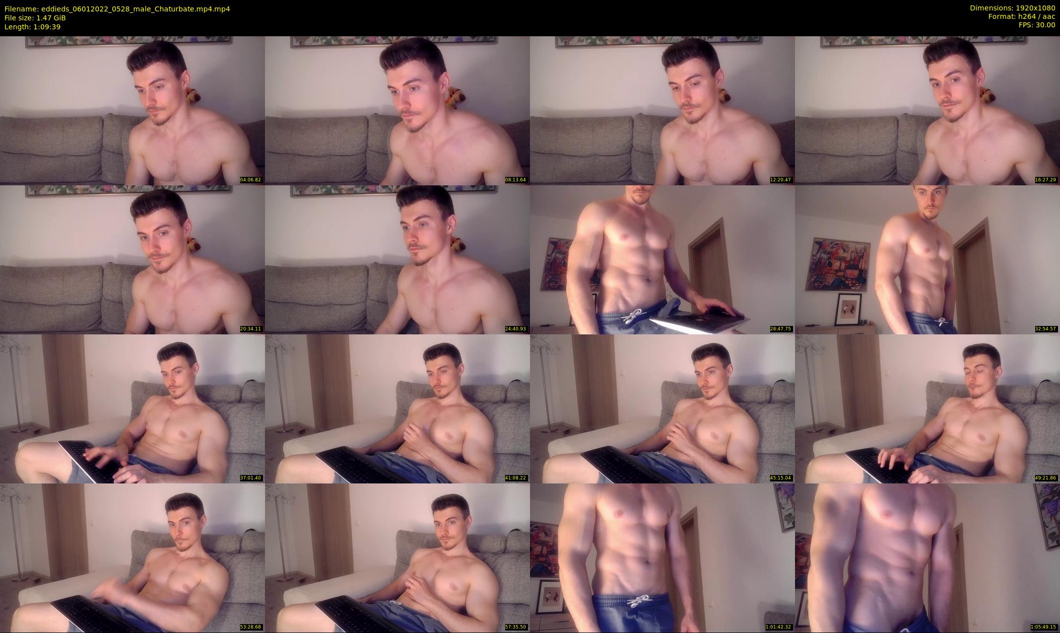eddieds — 70 minute Chaturbate male cam show recording, 1080p, Jan 6, 2022