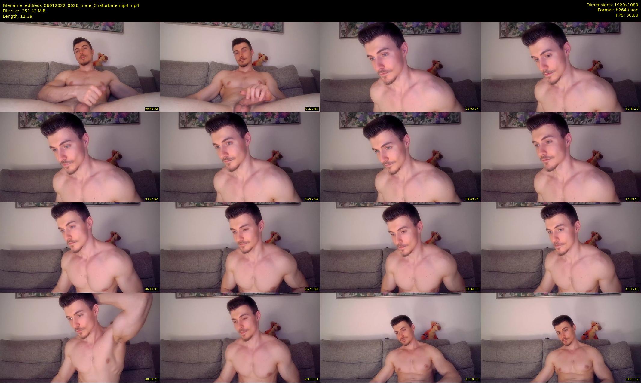 eddieds — 12 minute Chaturbate male cam show recording, 1080p, Jan 6, 2022