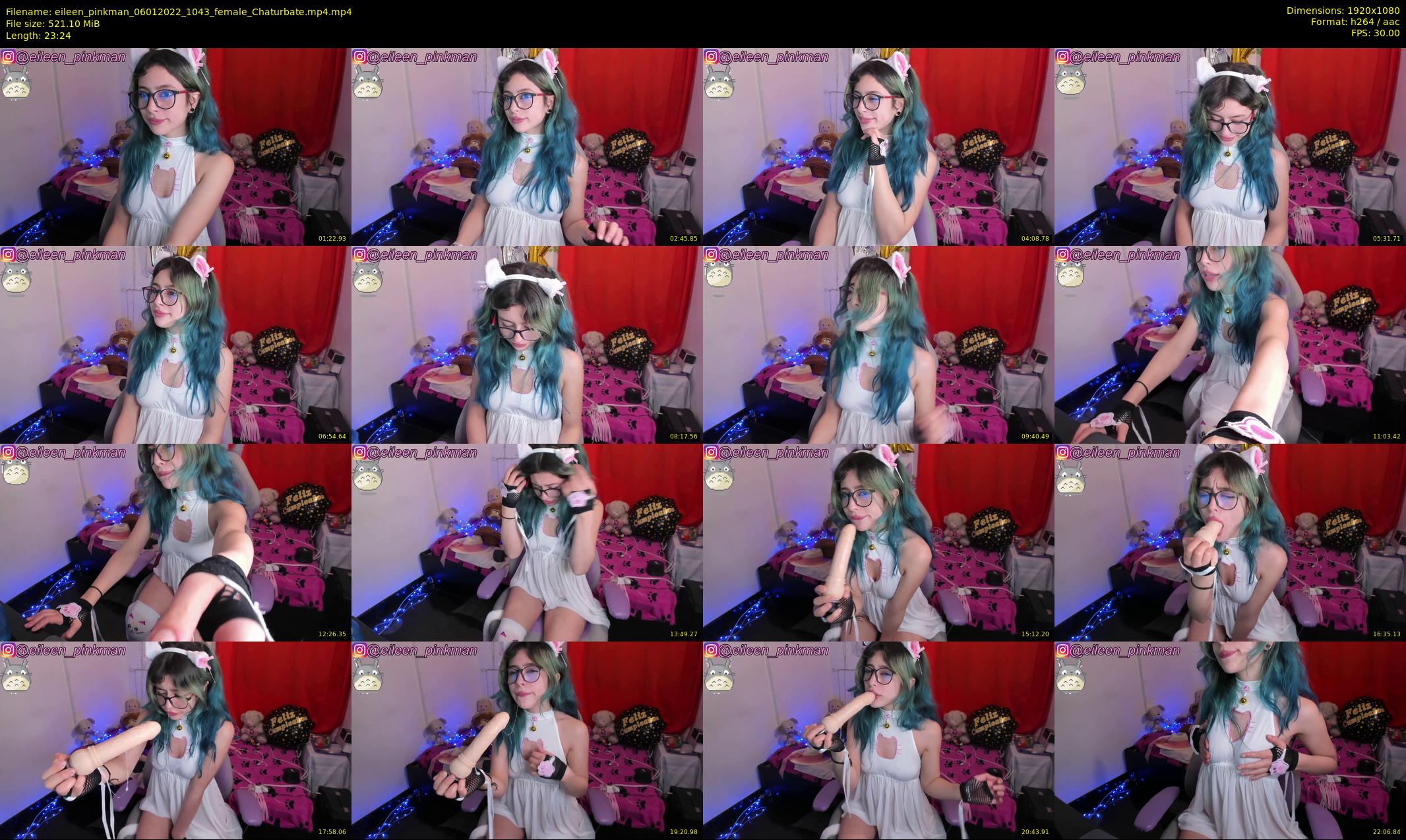 eileen_pinkman — 24 minute Chaturbate female cam show recording, 1080p, Jan 6, 2022