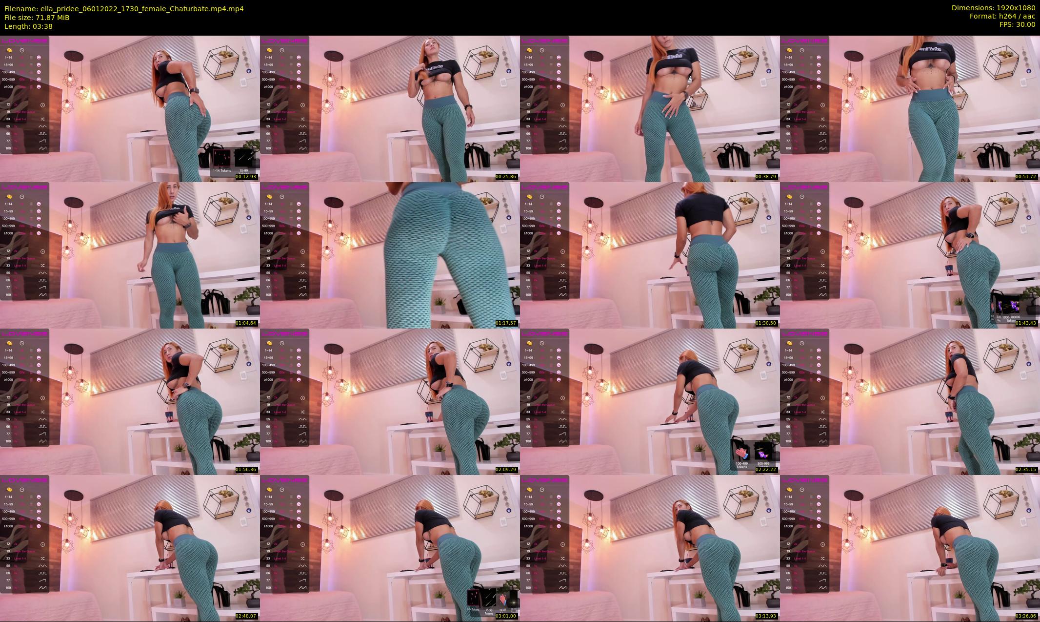 ella_pridee — 4 minute Chaturbate female cam show recording, 1080p, Jan 6, 2022