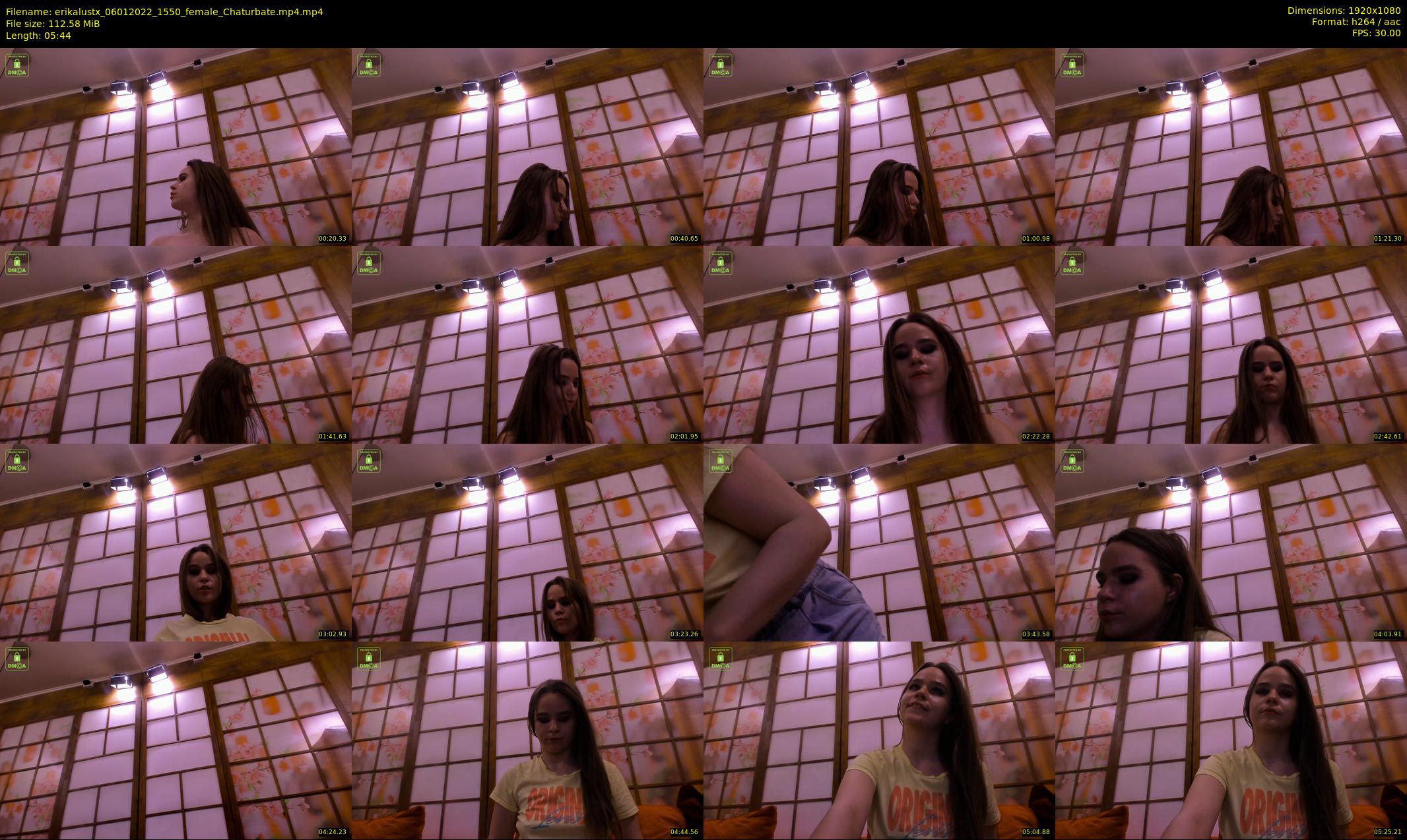 erikalustx — 6 minute Chaturbate female cam show recording, 1080p, Jan 6, 2022