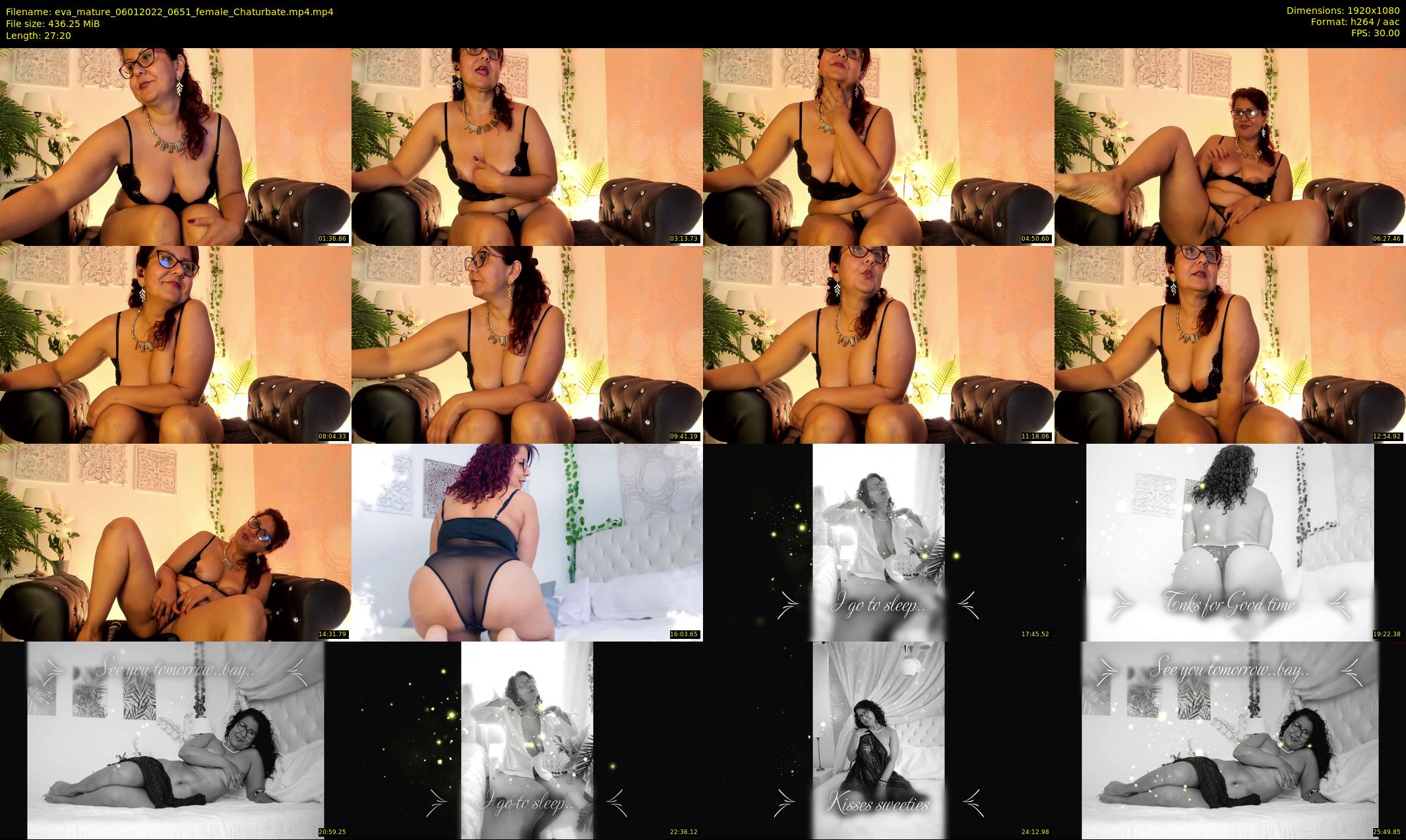 eva_mature — 28 minute Chaturbate female cam show recording, 1080p, Jan 6, 2022