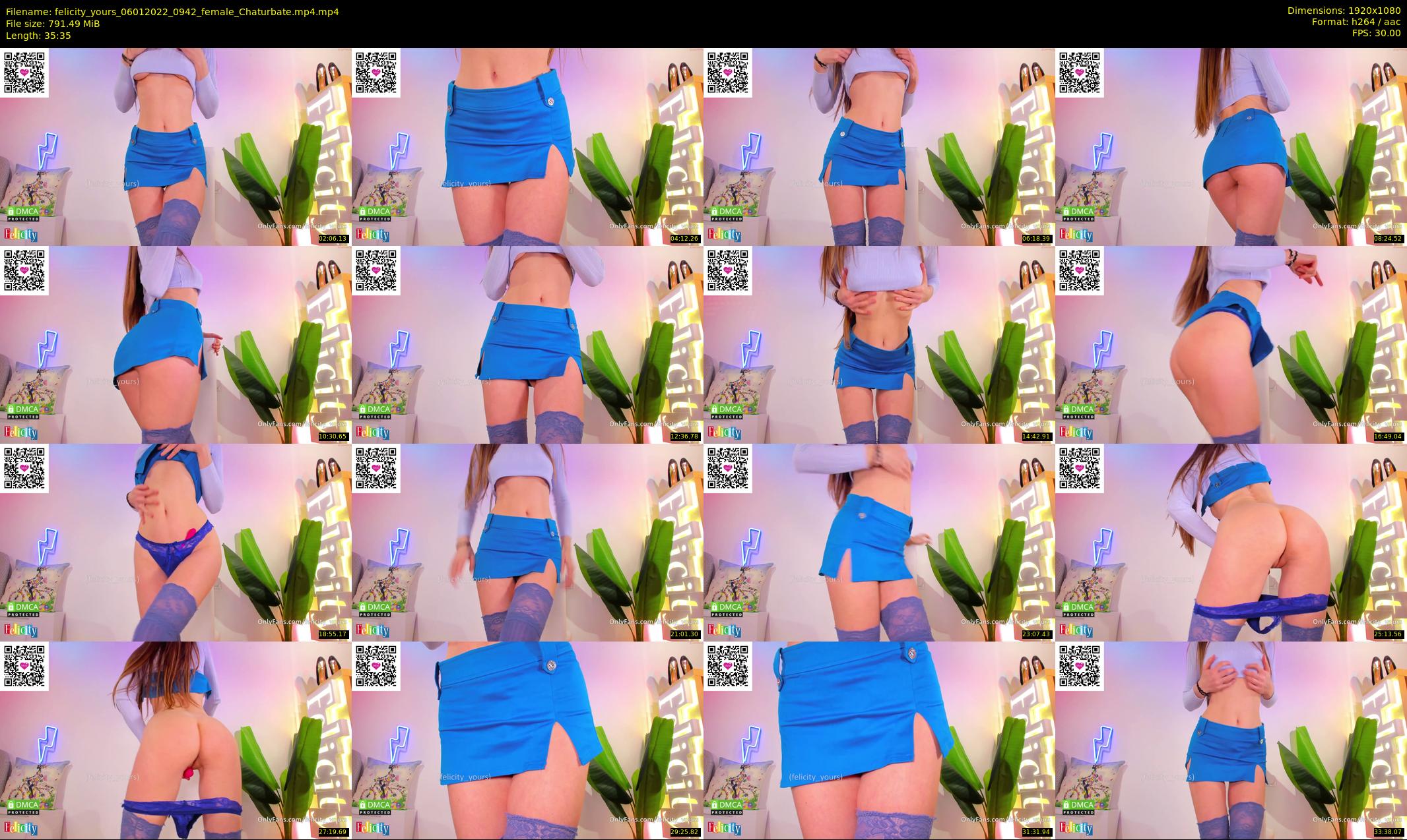 felicity_yours — 36 minute Chaturbate female cam show recording, 1080p, Jan 6, 2022