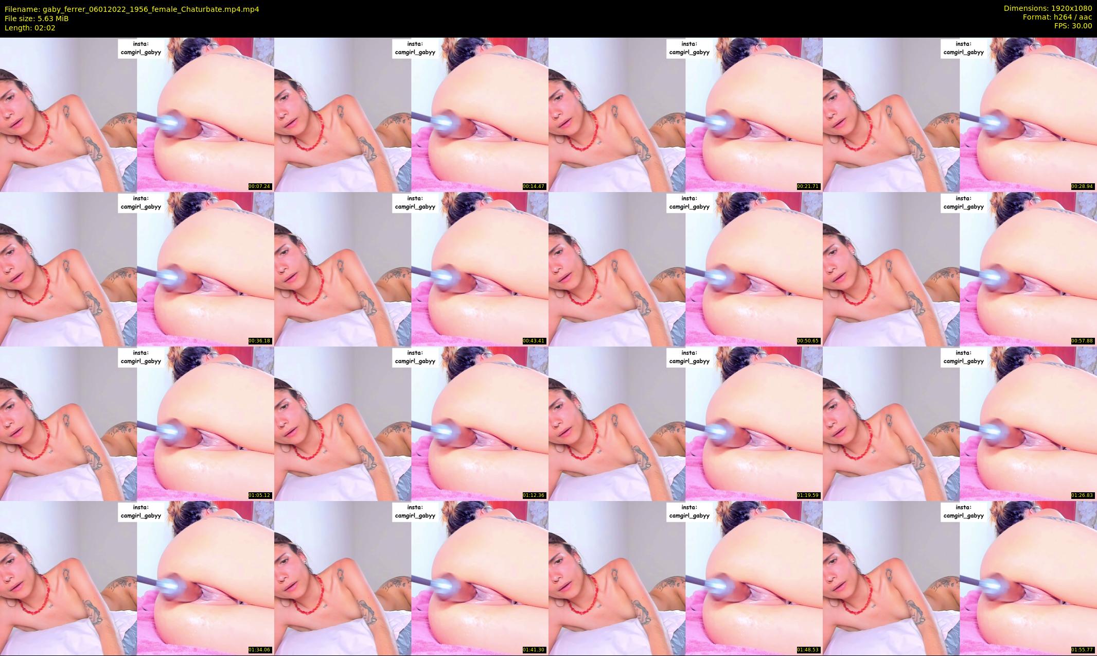 gaby_ferrer — 3 minute Chaturbate female cam show recording, 1080p, Jan 6, 2022