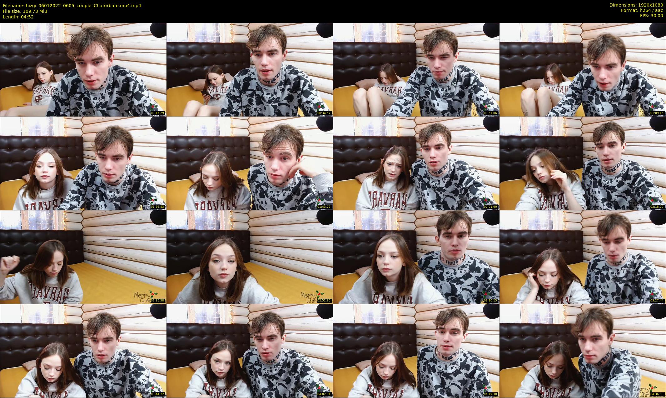 hizgi — 5 minute Chaturbate couple cam show recording, 1080p, Jan 6, 2022