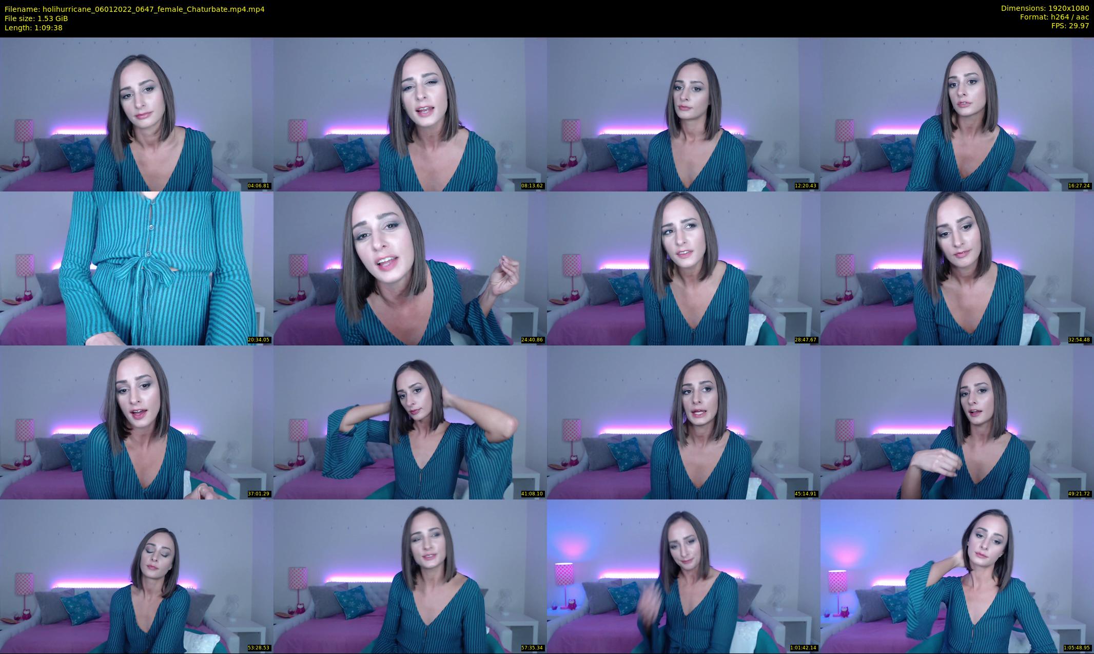 holihurricane — 70 minute Chaturbate female cam show recording, 1080p, Jan 6, 2022