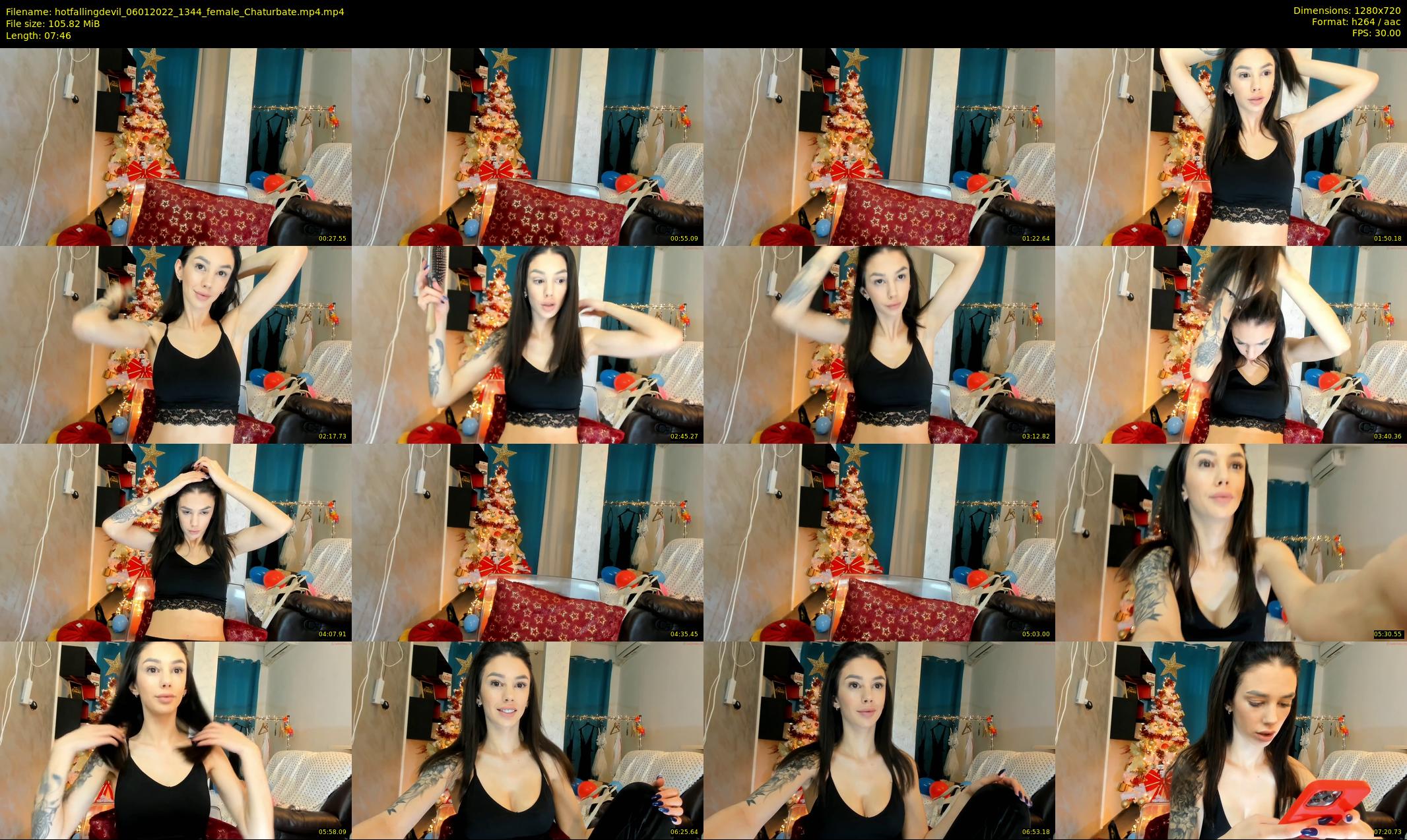 hotfallingdevil — 8 minute Chaturbate female cam show recording, 720p, Jan 6, 2022