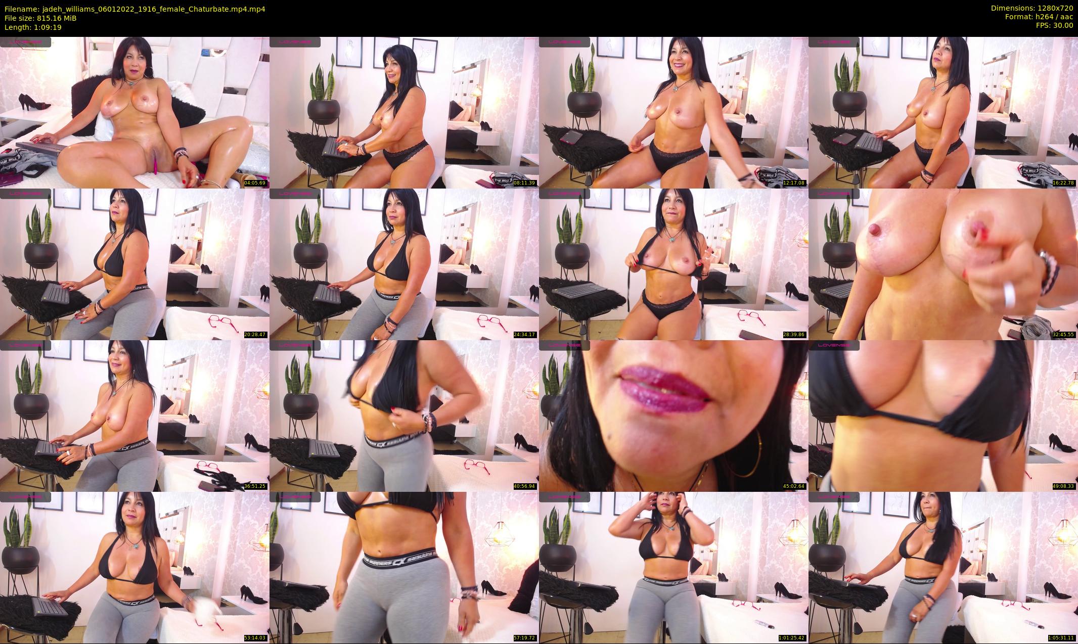 jadeh_williams — 70 minute Chaturbate female cam show recording, 720p, Jan 6, 2022