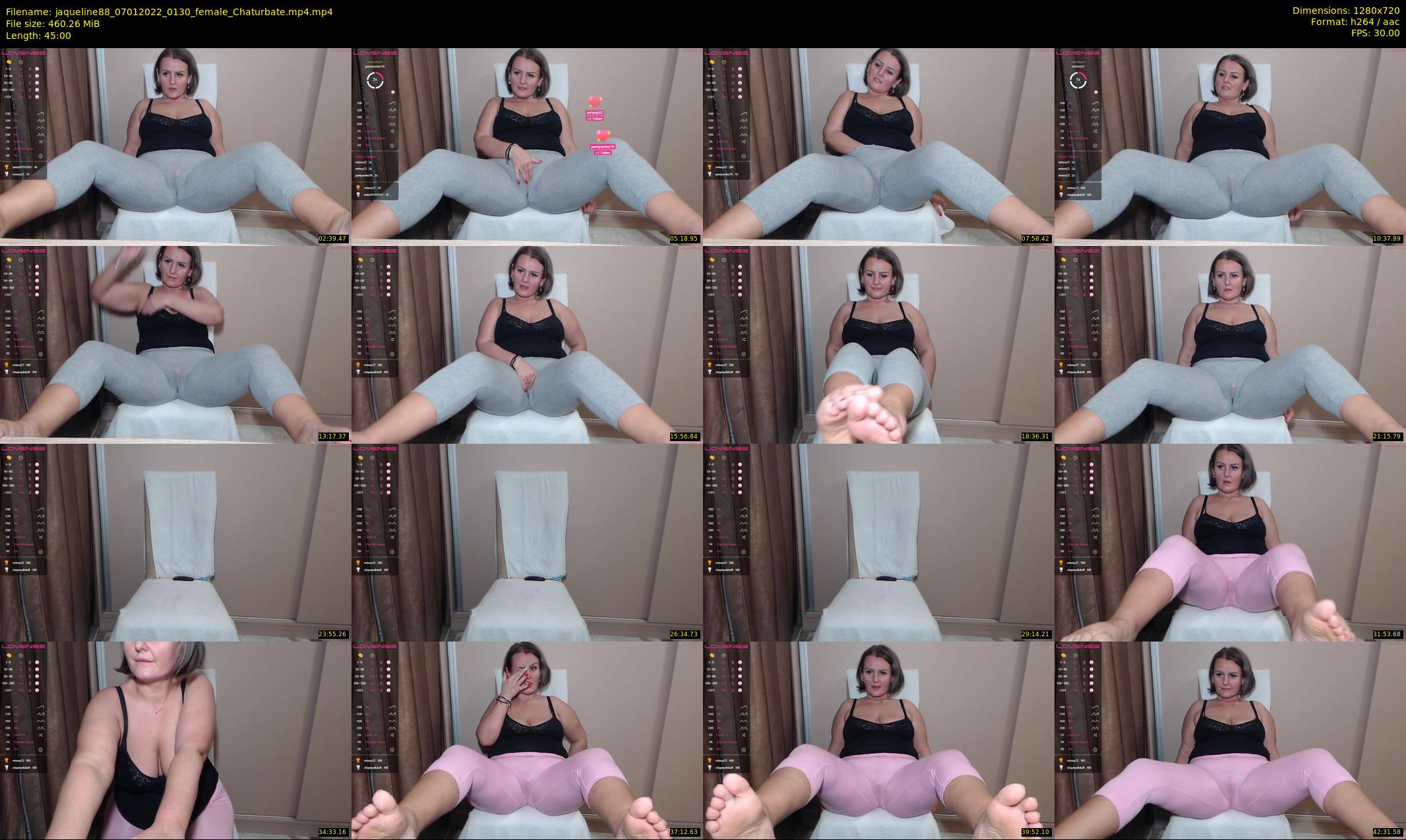 jaqueline88 — 45 minute Chaturbate female cam show recording, 720p, Jan 7, 2022