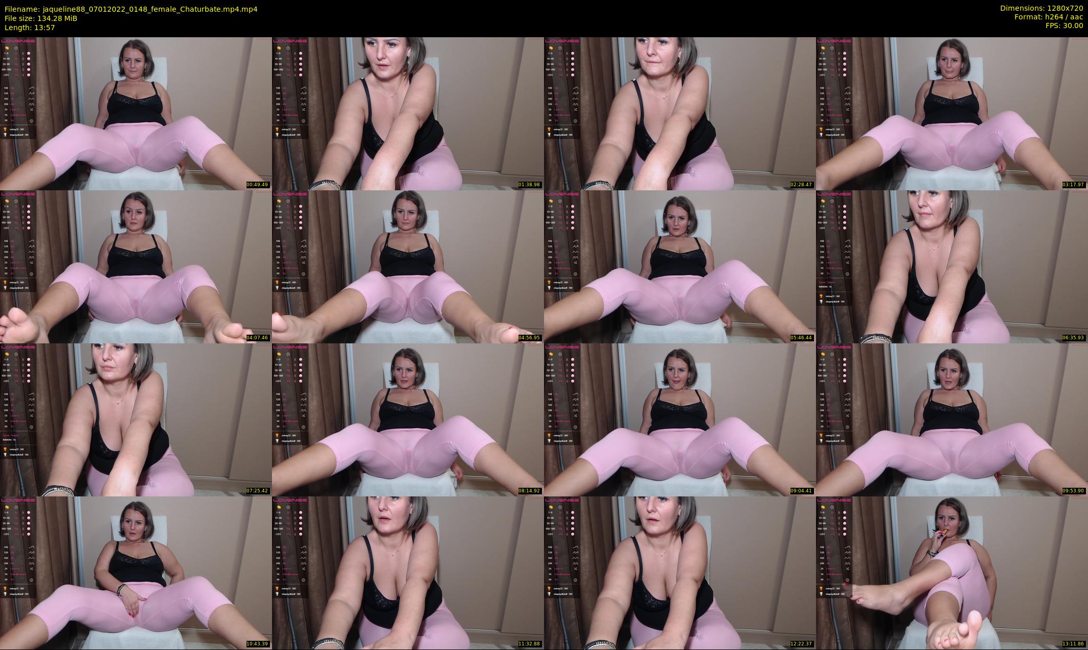 jaqueline88 — 14 minute Chaturbate female cam show recording, 720p, Jan 7, 2022