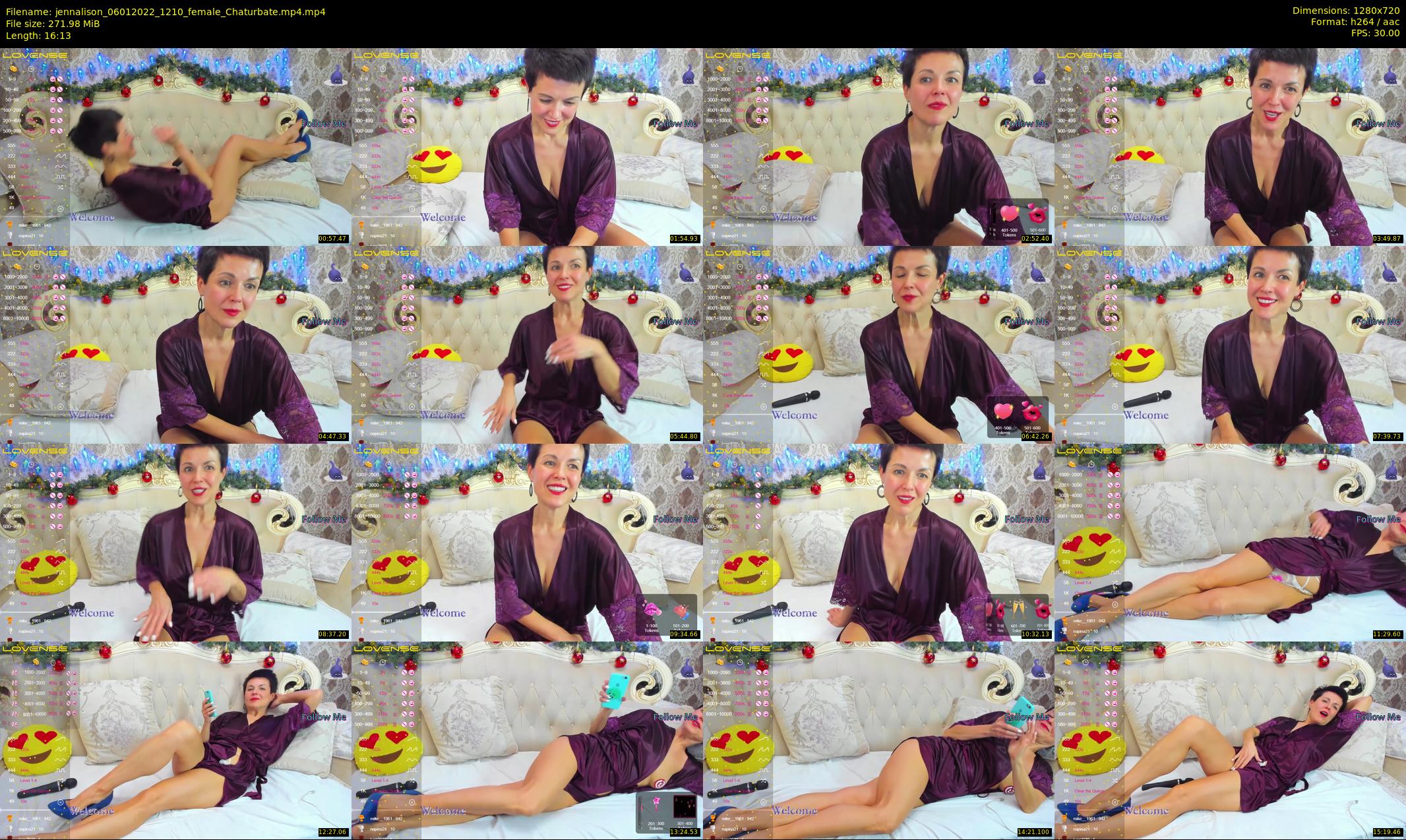 jennalison — 17 minute Chaturbate female cam show recording, 720p, Jan 6, 2022