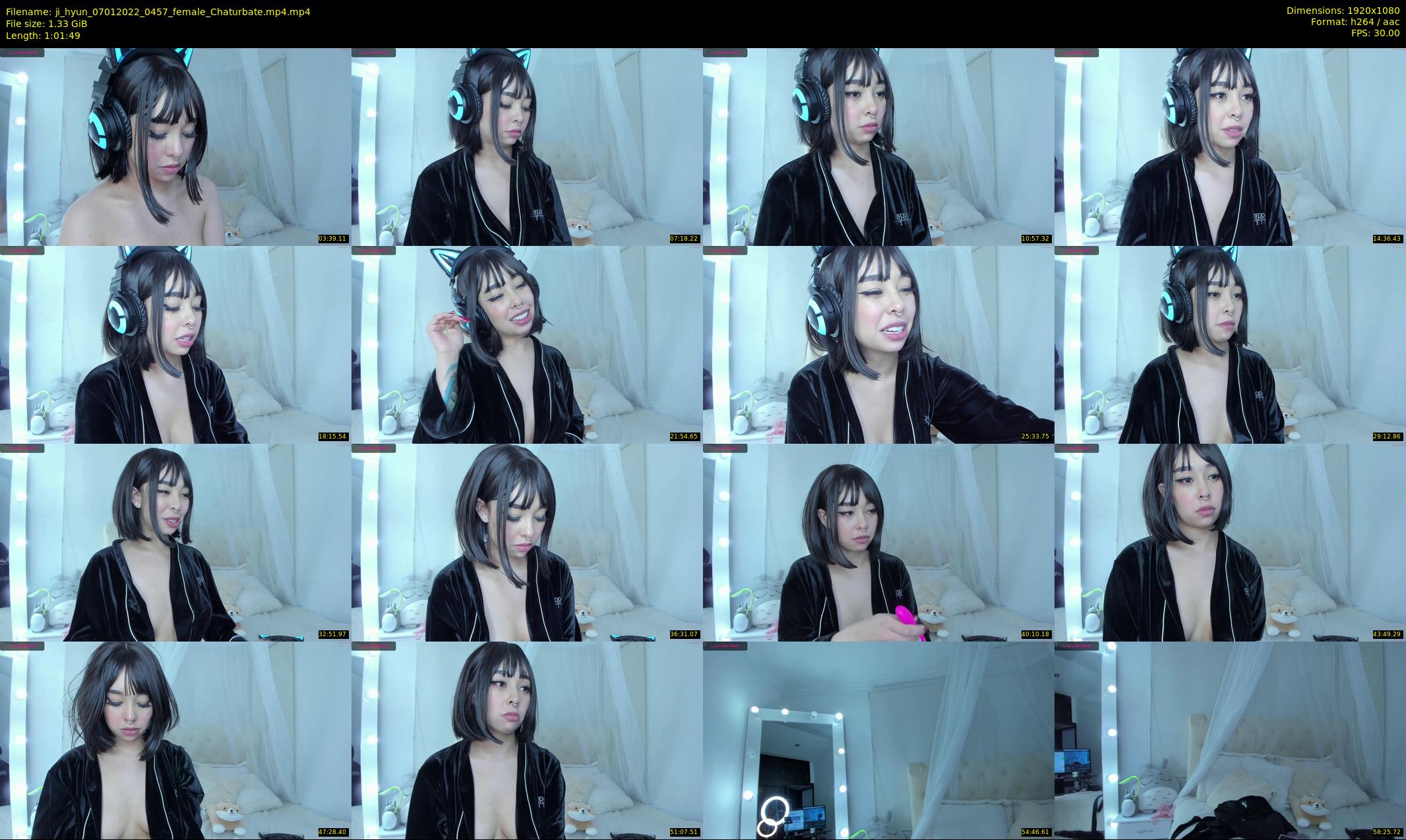 ji_hyun — 62 minute Chaturbate female cam show recording, 1080p, Jan 7, 2022