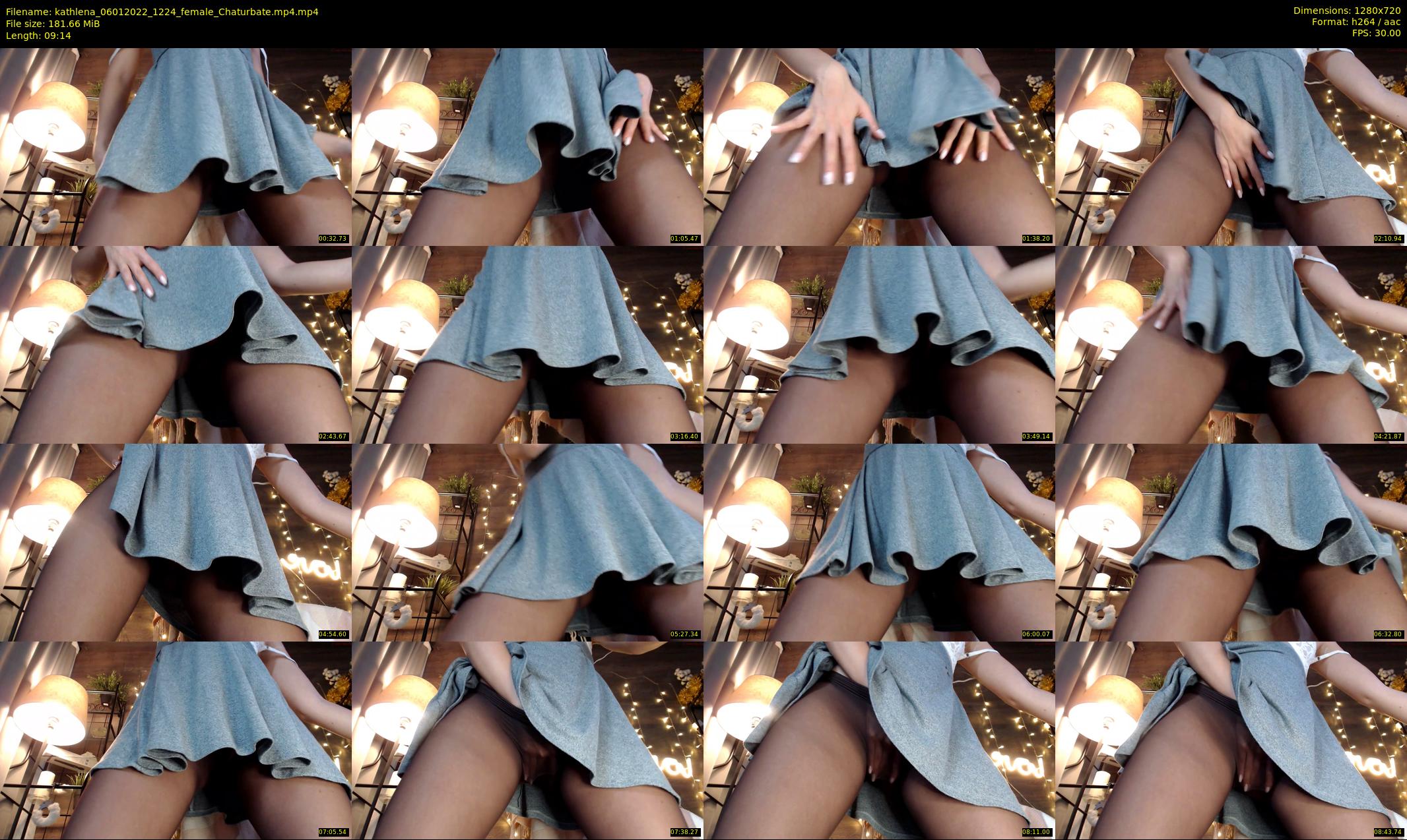 kathlena — 10 minute Chaturbate female cam show recording, 720p, Jan 6, 2022