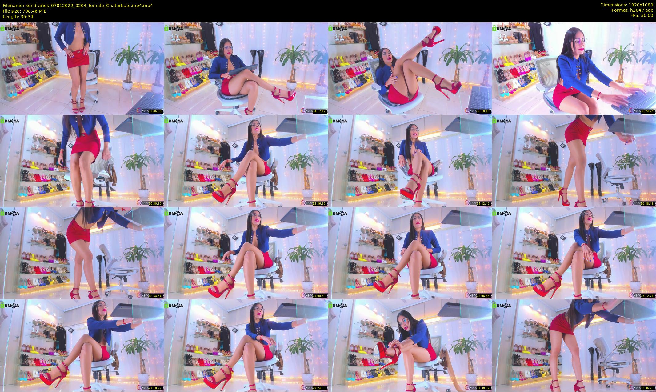 kendrarios — 36 minute Chaturbate female cam show recording, 1080p, Jan 7, 2022