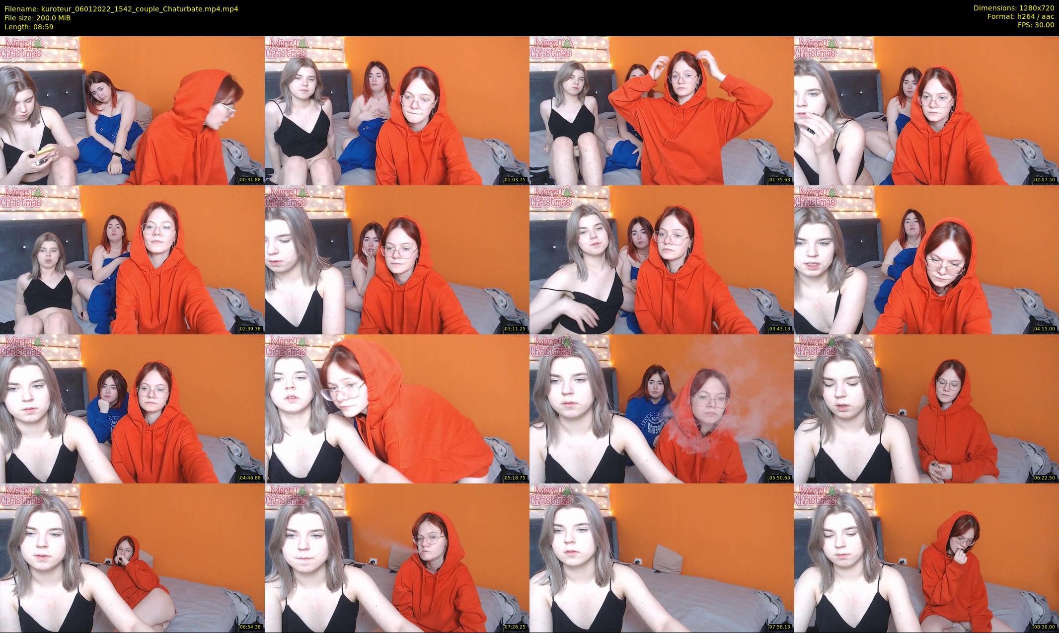 kuroteur — 9 minute Chaturbate couple cam show recording, 720p, Jan 6, 2022