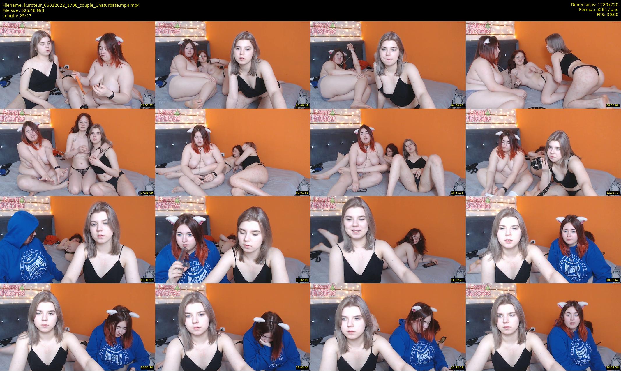 kuroteur — 26 minute Chaturbate couple cam show recording, 720p, Jan 6, 2022
