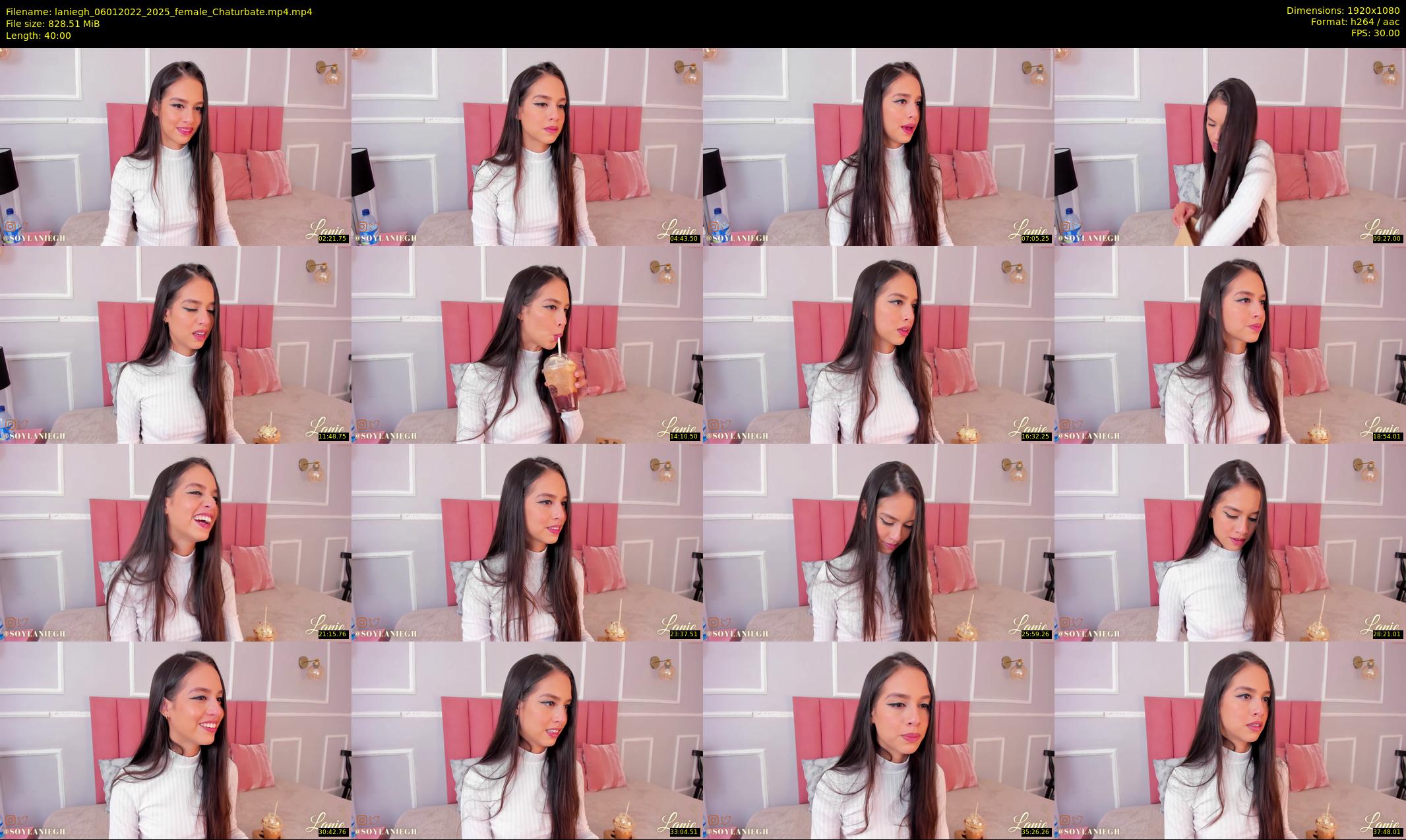 laniegh — 40 minute Chaturbate female cam show recording, 1080p, Jan 6, 2022