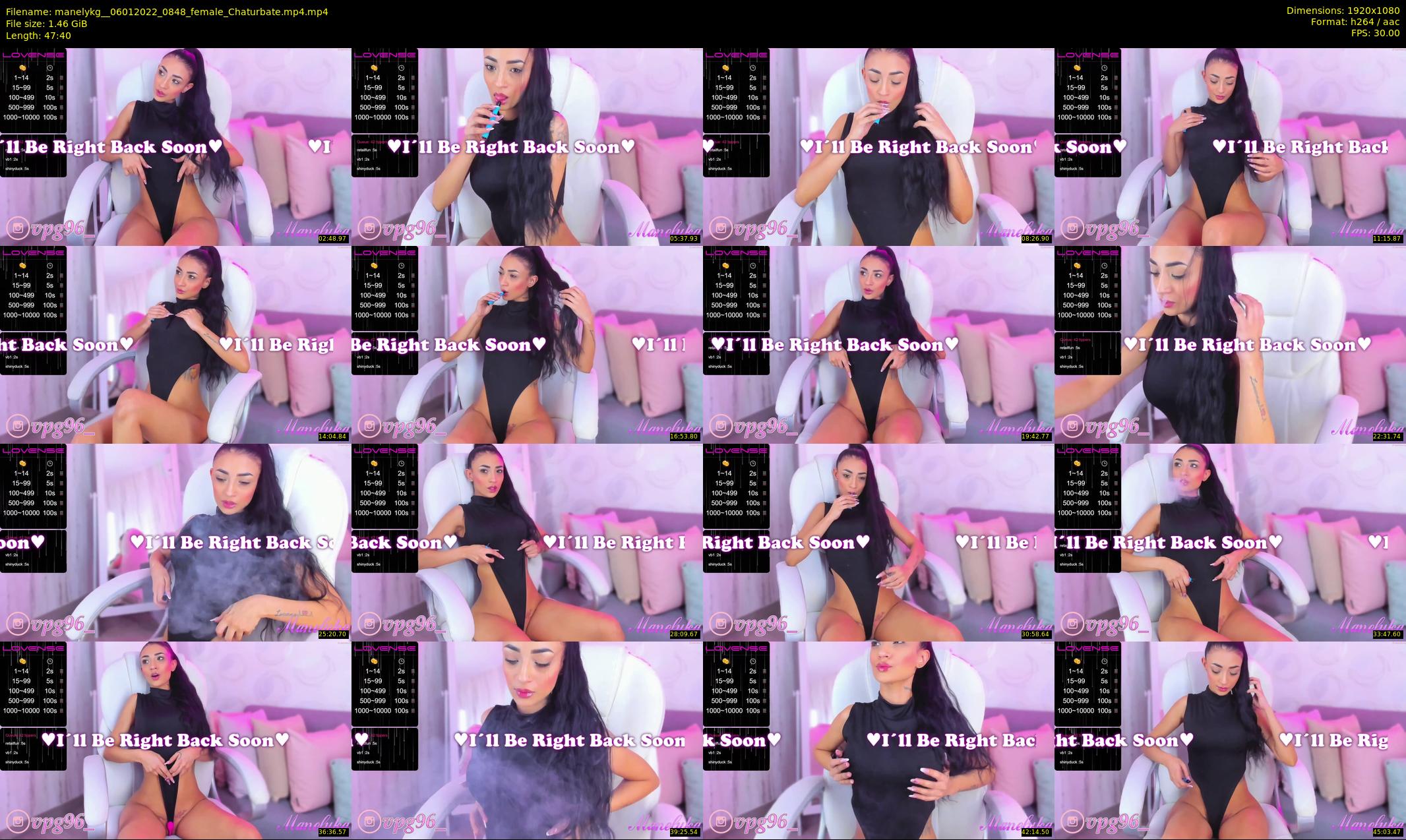 manelykg_ — 48 minute Chaturbate female cam show recording, 1080p, Jan 6, 2022